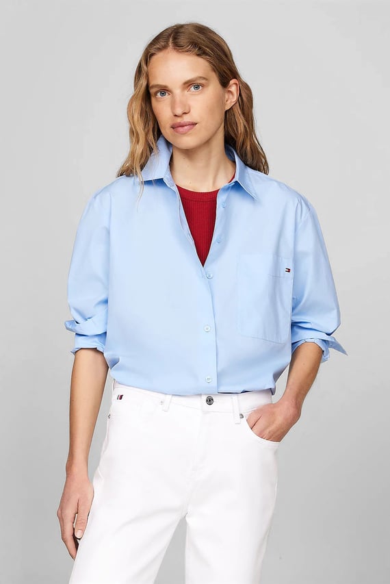 Рубашка ESSENTIAL COTTON EASY FIT SHIRT