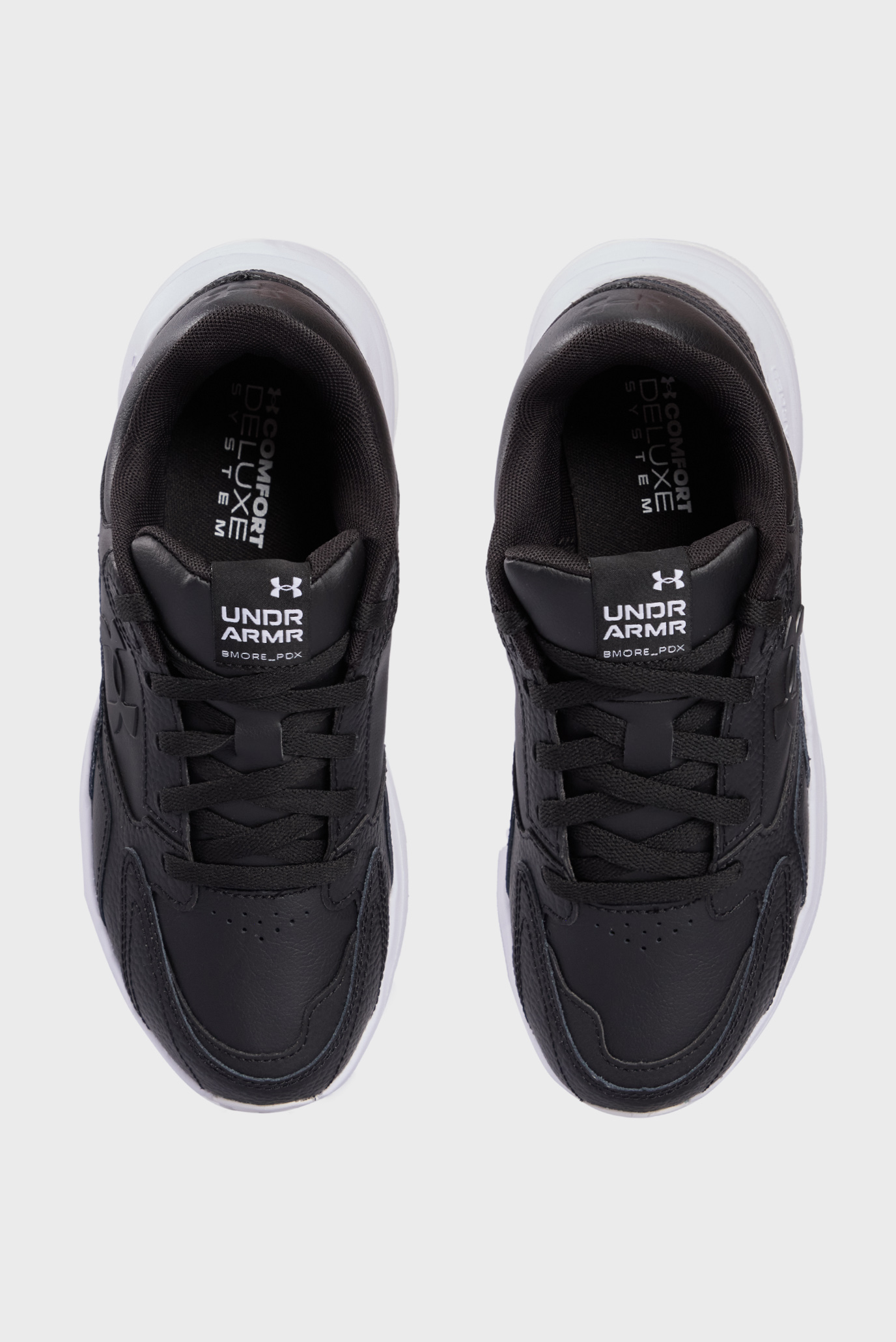 Мужские черные кроссовки UA Edge LTHR 4