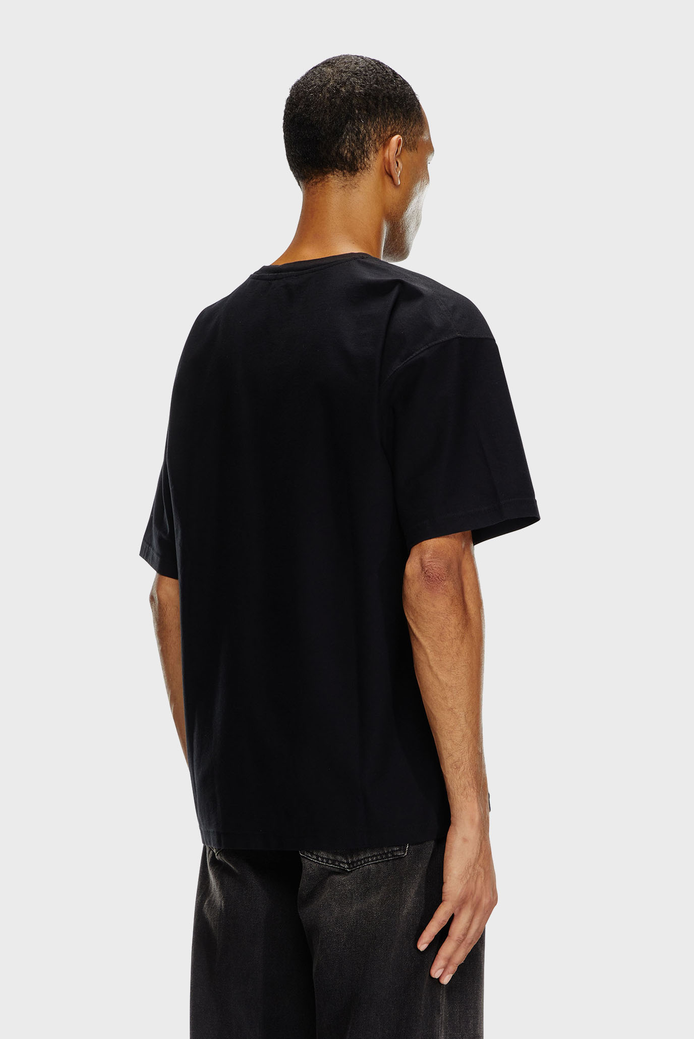 Мужская черная футболка T-BOXT-S4  FSDiesel Мужская черная футболка T-BOXT-S4  FS 3