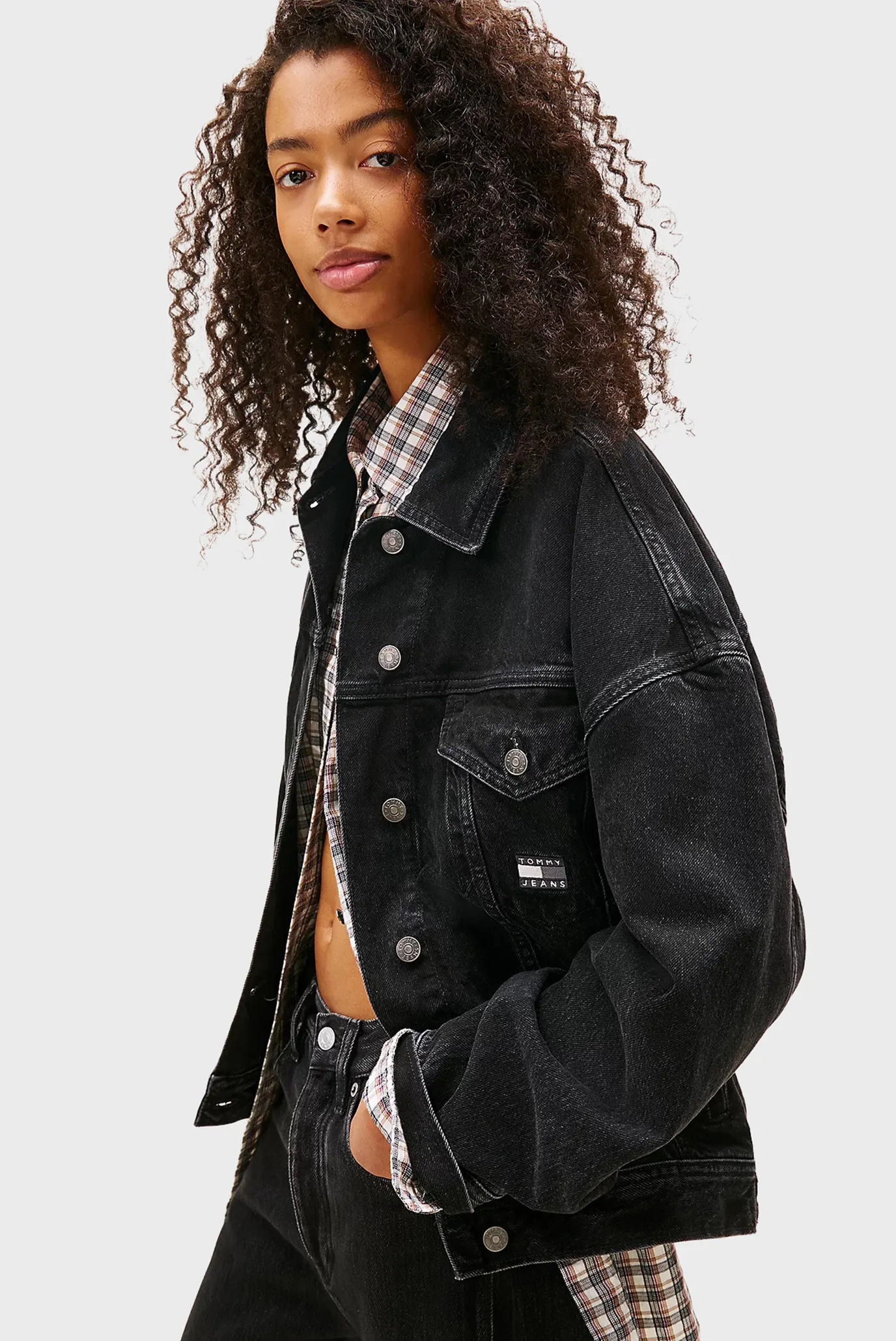 Куртка джинсовая OVSZ TRCKR JKT FLAG EI6081 EXT 2