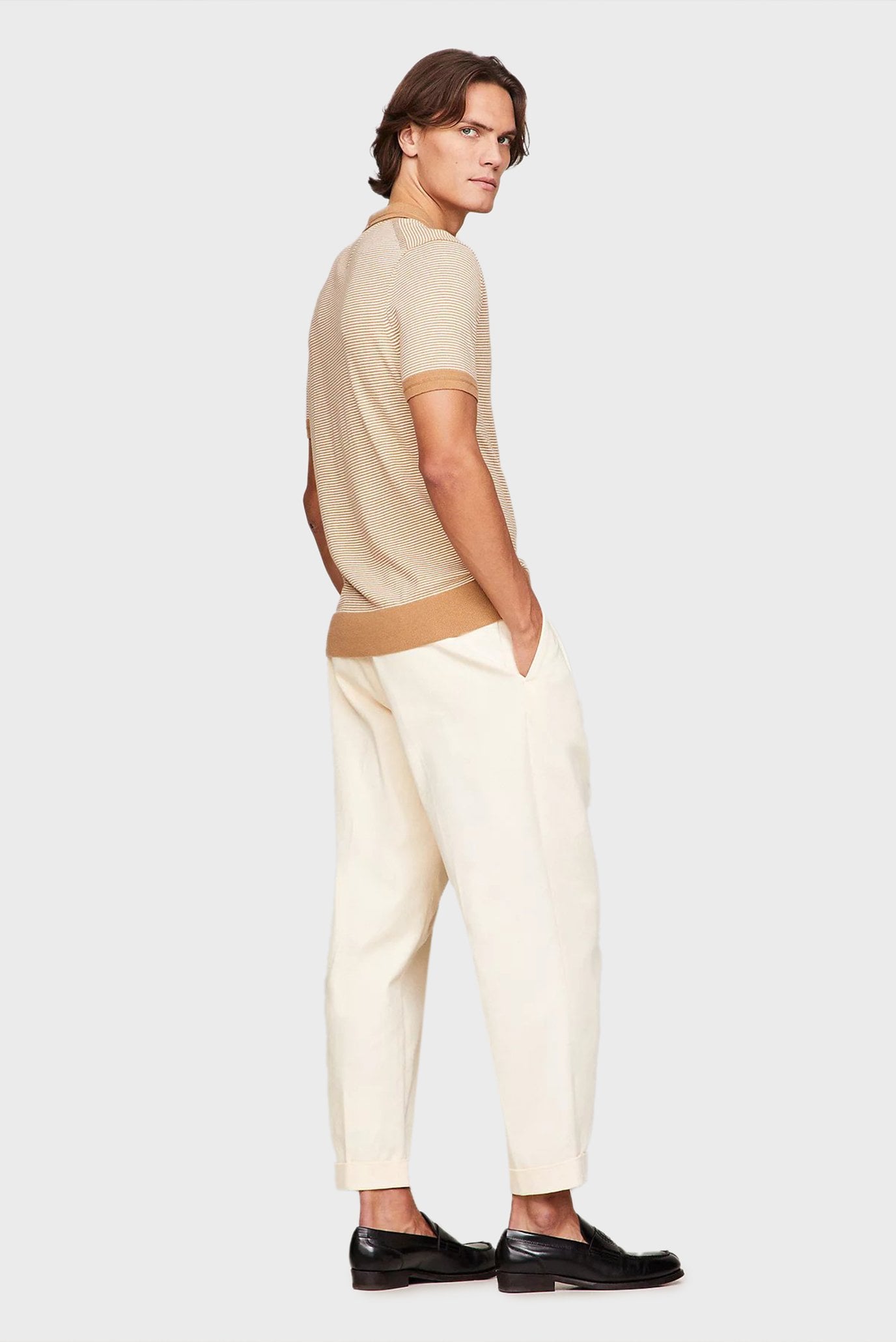 Поло DC COTTON LYOCELL S S POLO 5