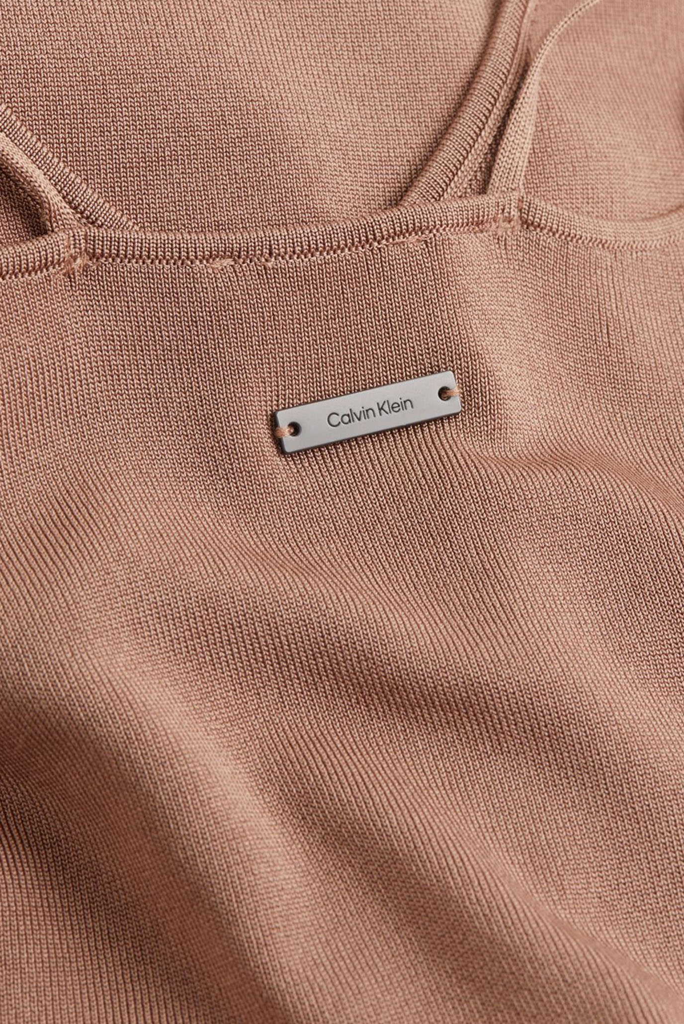 Платье SHINE VISCOSE KNIT SLIP DRESS 4