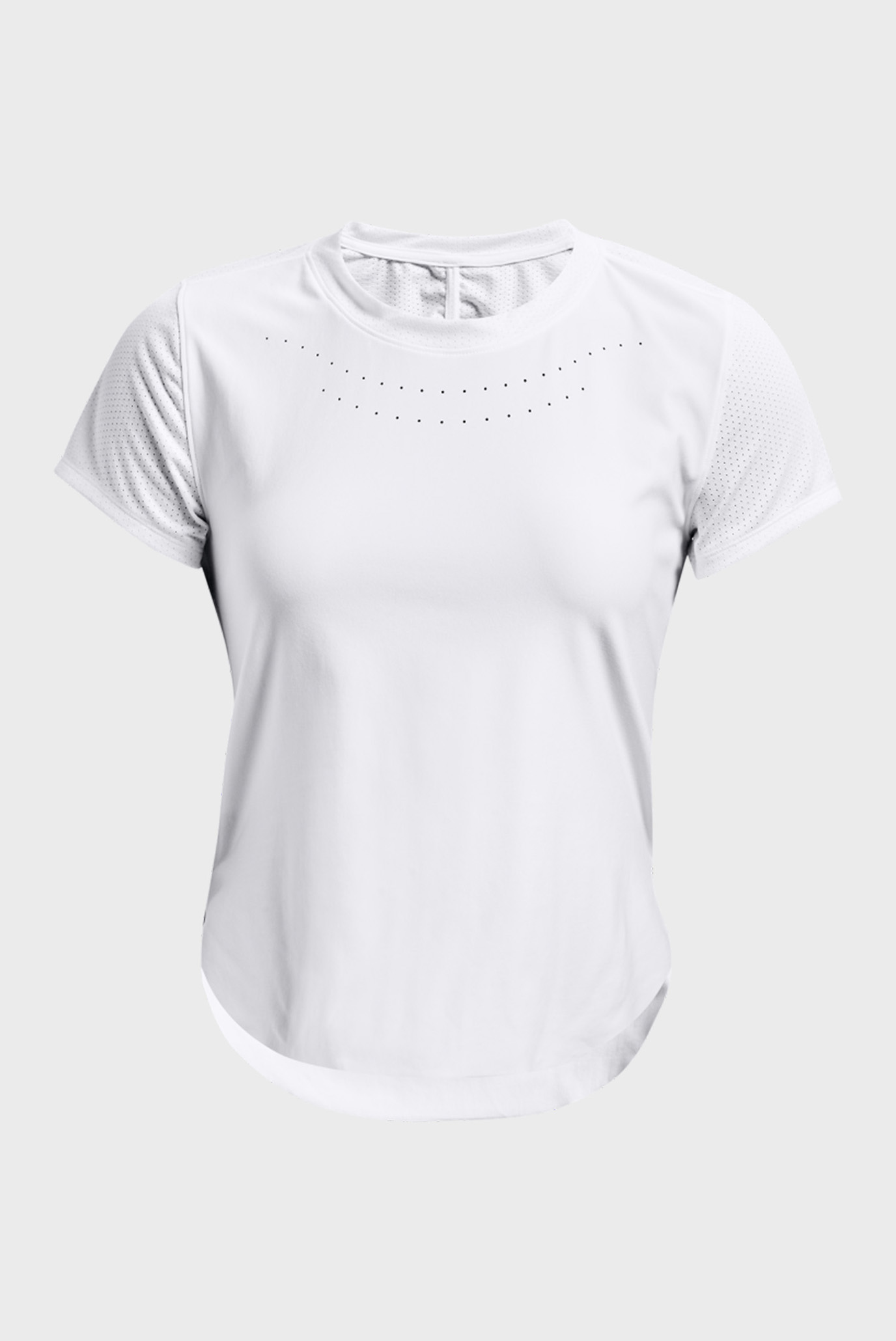 Женская белая футболка UA PaceHER Tee 13