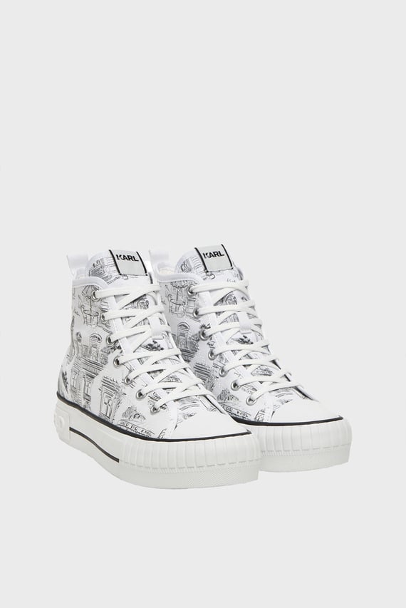 Кеды KAMPUS MAX Jorge Parra Print Hi