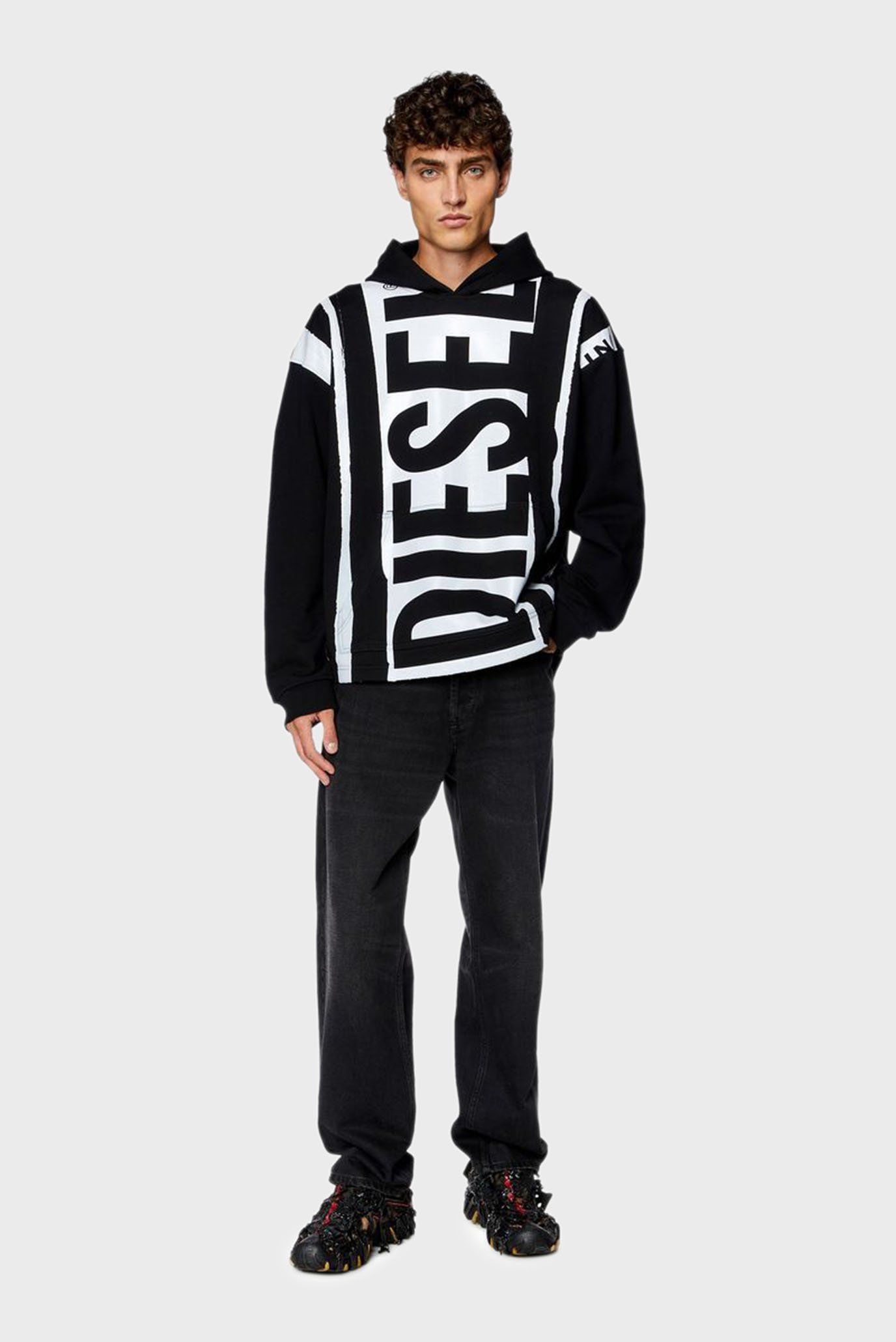 Худи S-NABEL-SLITS-HOOD SWEAT-SHIRT 7