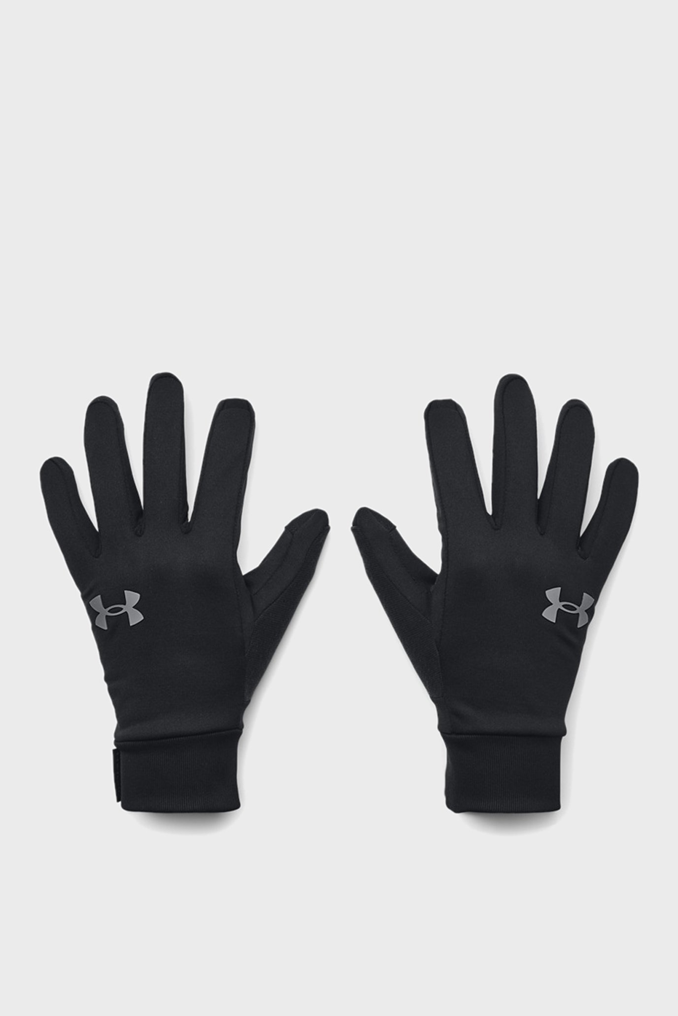 Мужские черные перчатки UA Storm Liner 1
