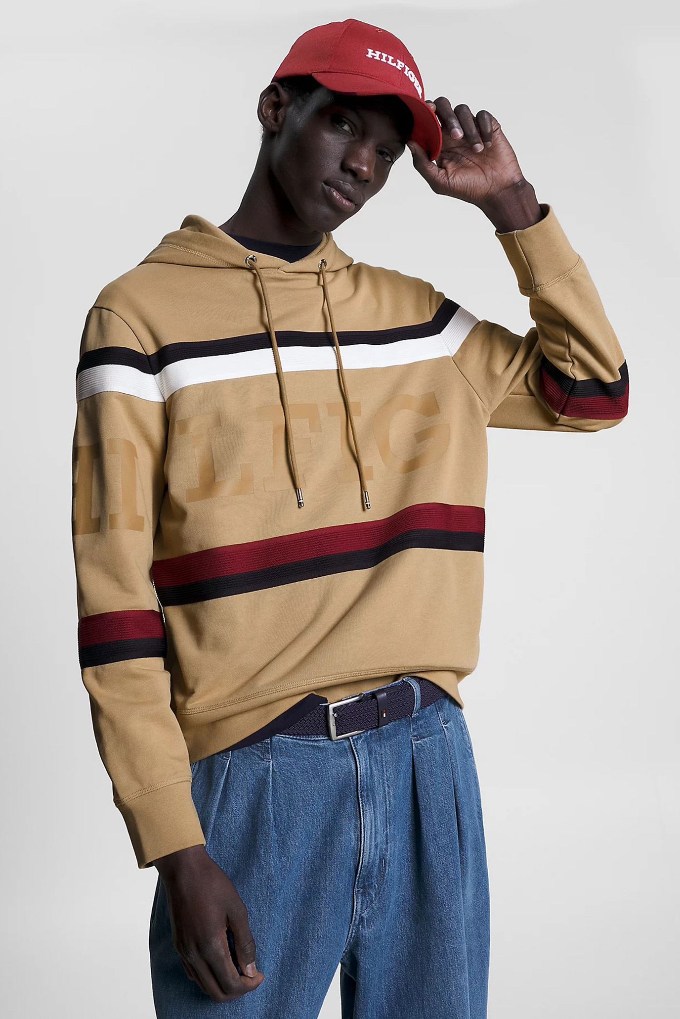 Худи GLOBAL STRIPE MONOTYPE HOODY 7