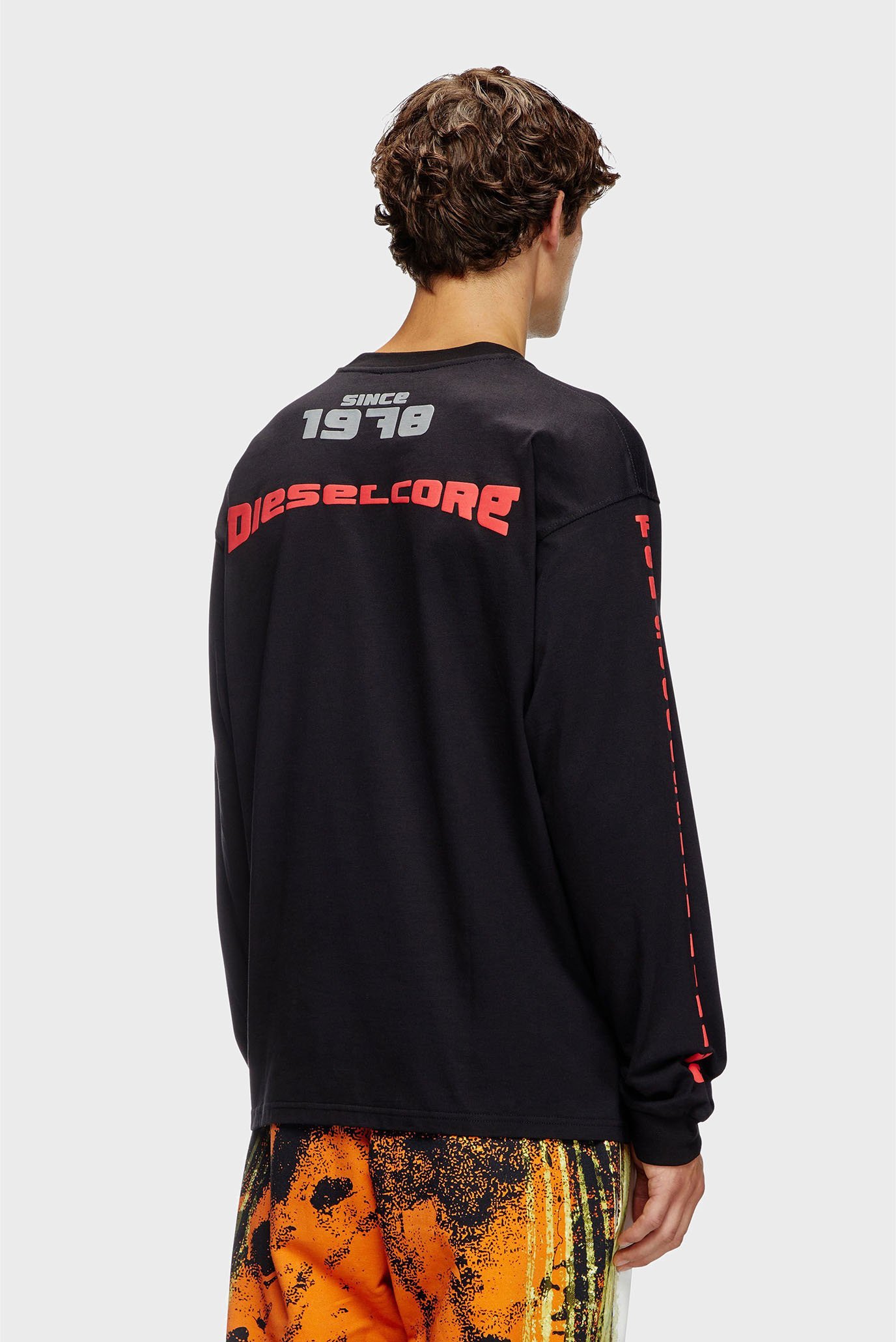 Мужской черный лонгслив T-BOXTY-LS 2