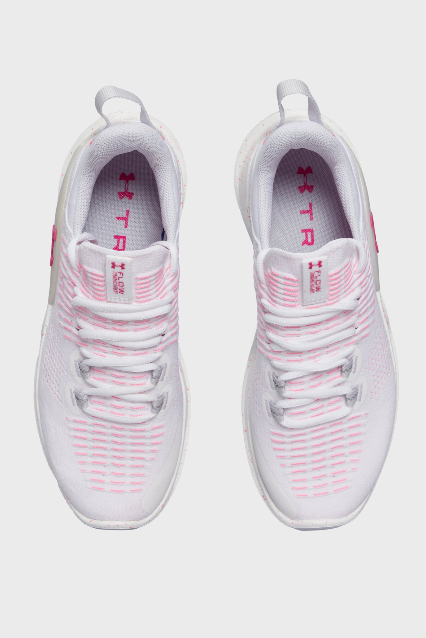Женские белые кроссовки UA W Flow Dynamic INTLKNT 3