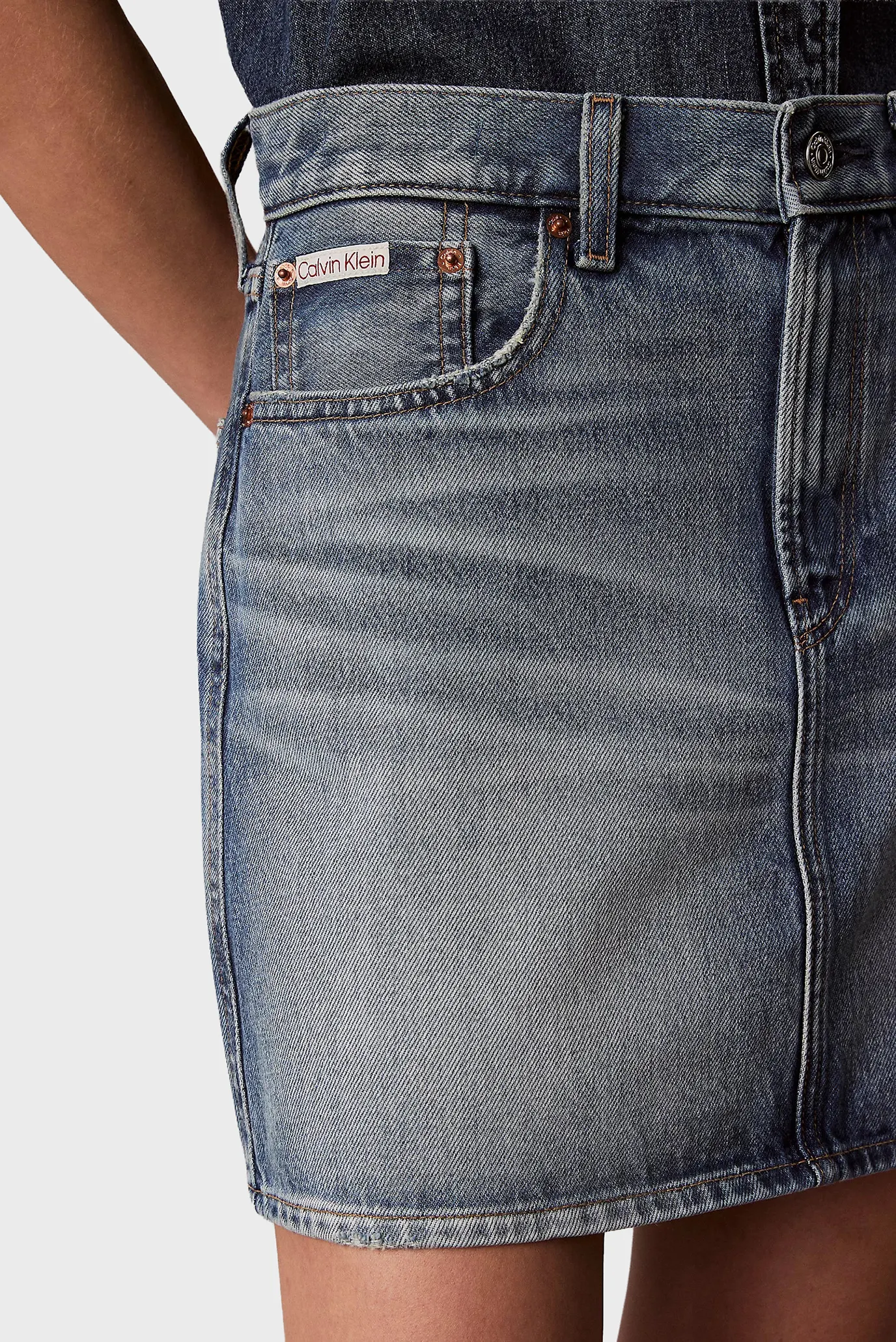 Юбка 90S MINI SKIRT BASSET BLUE 5