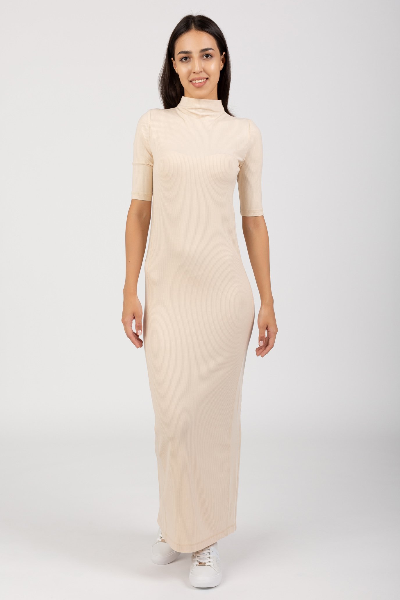 Платье MODAL RIB SOFT MOCK NECK DRESSCalvin Klein Платье MODAL RIB SOFT MOCK NECK DRESS 5