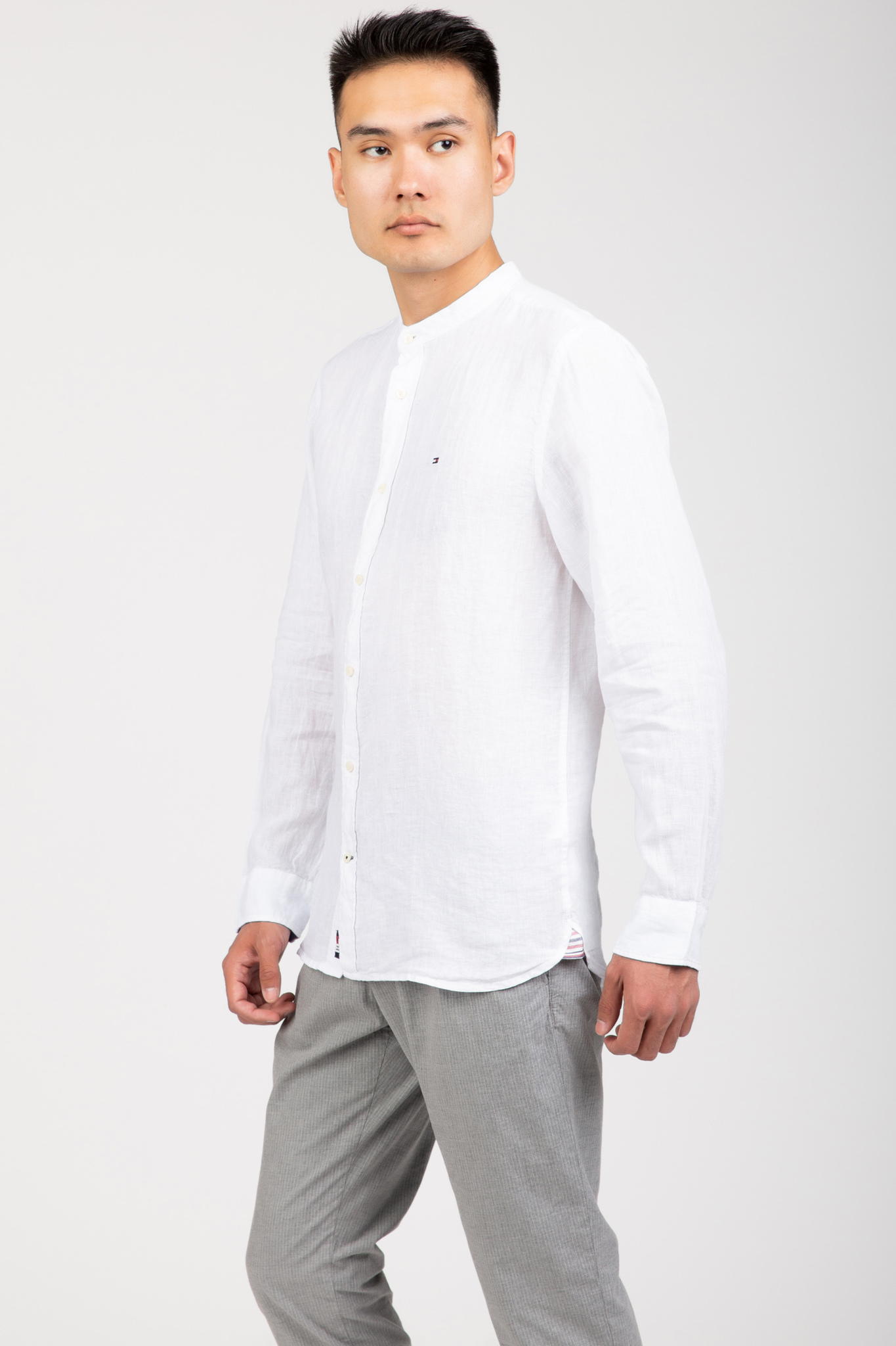 Рубашка PIGMENT DYED MAO COLLAR SHIRT 5
