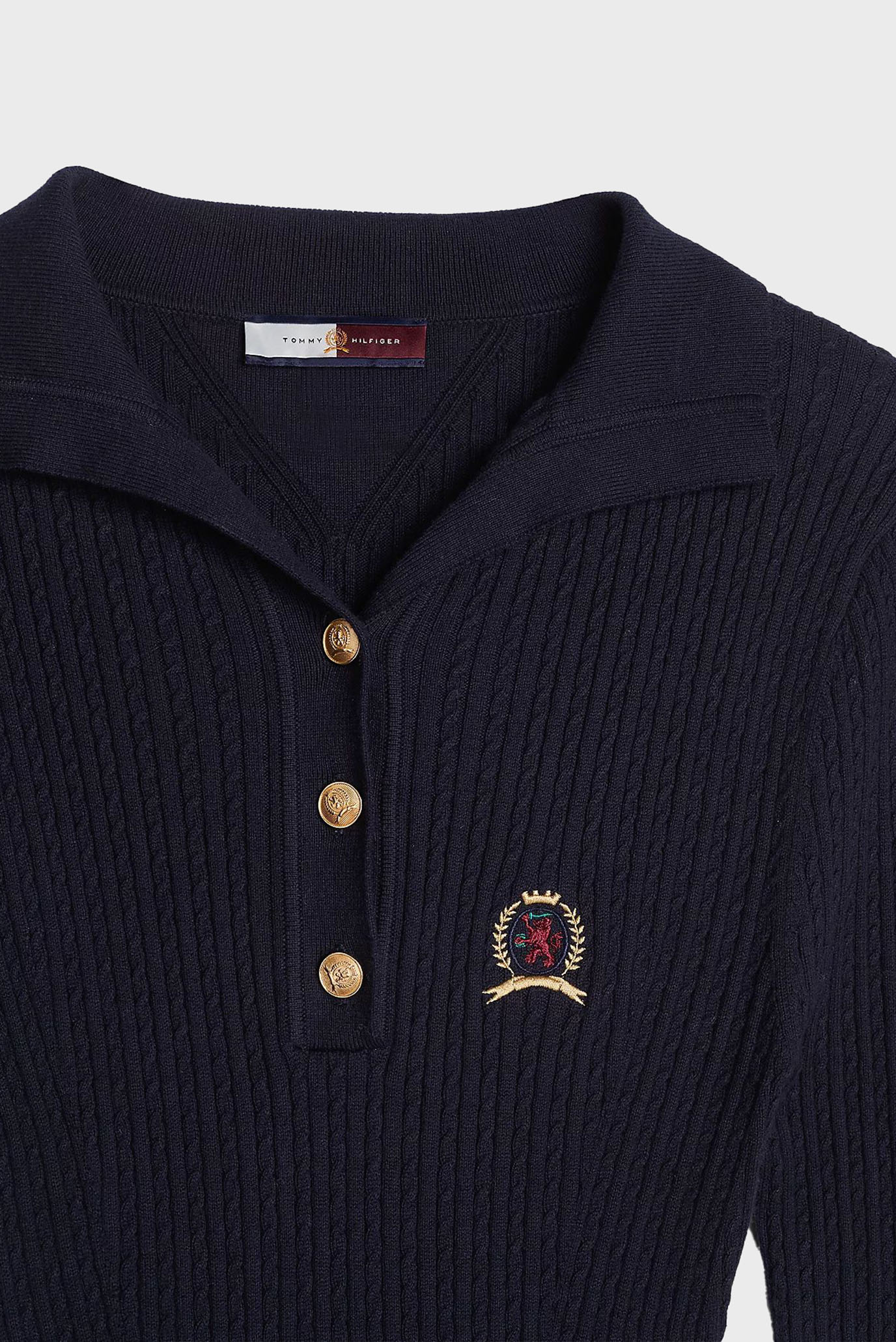 Платье THC CC GS CABLE POLO SWTR DRESSTommy Hilfiger Платье THC CC GS CABLE POLO SWTR DRESS 5