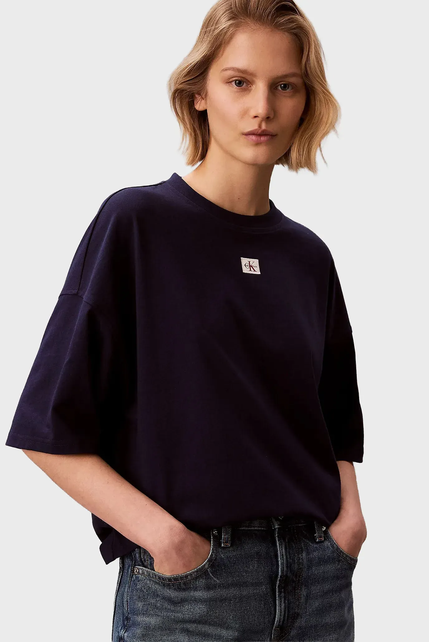 Футболка SS WOVEN LABEL OVERSIZED TEE 5