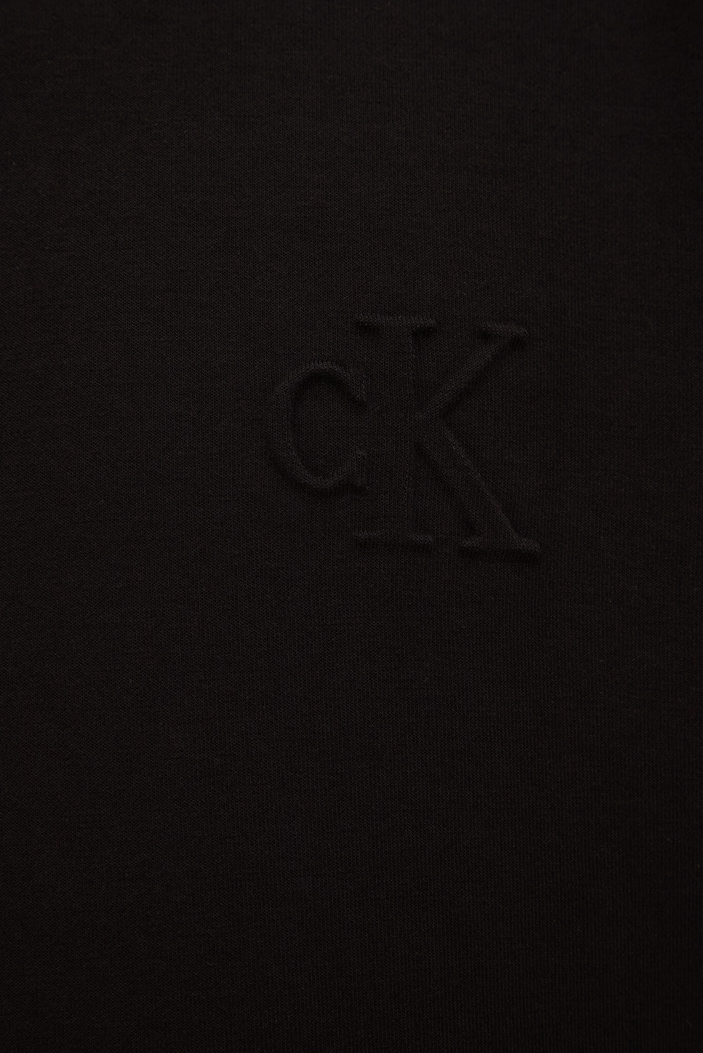 Мужской черный свитшот INTERLOCK CREW NECK 3