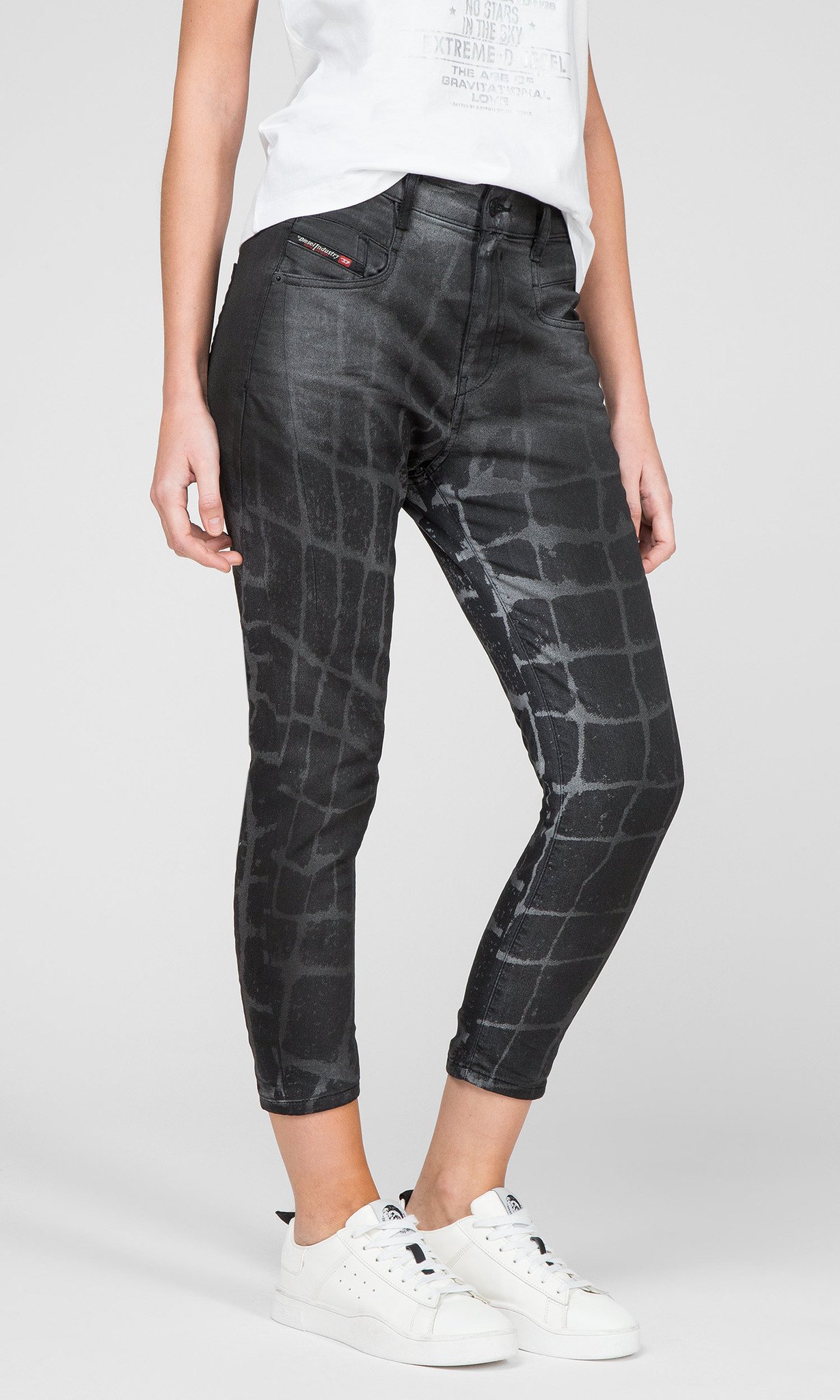 Женские темно-серые джинсы D-FAYZA-SP-NE 3