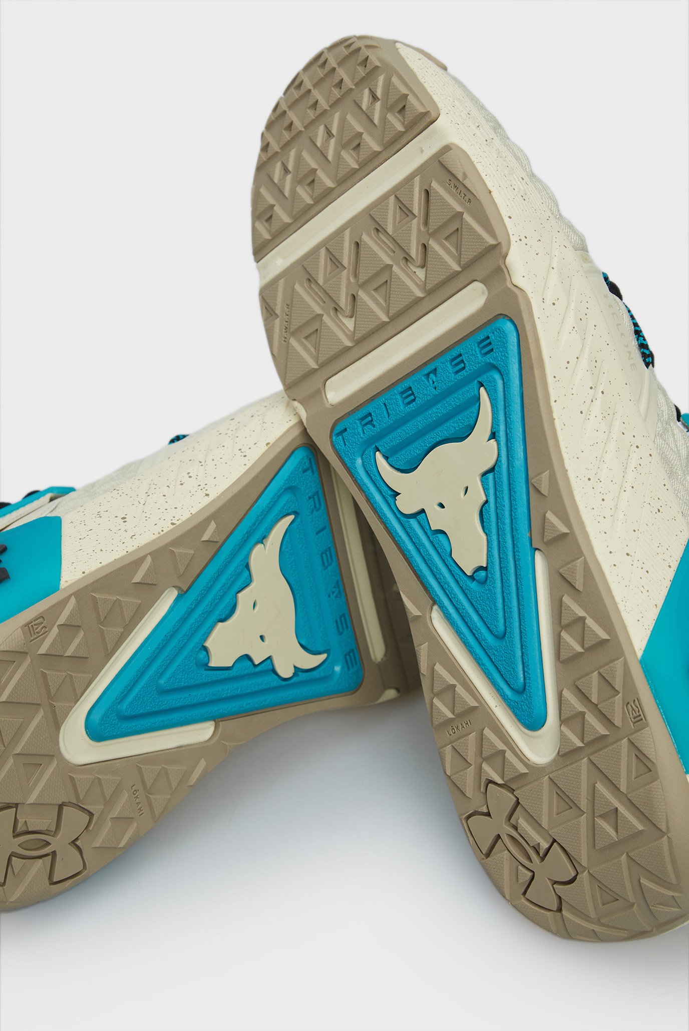 Мужские белые кроссовки UA Project Rock 6 5