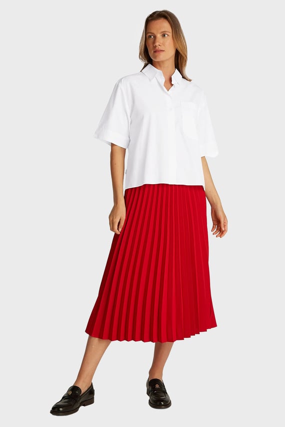 Рубашка с коротким рукавом POPLIN BOXY SHORT S S SHIRT