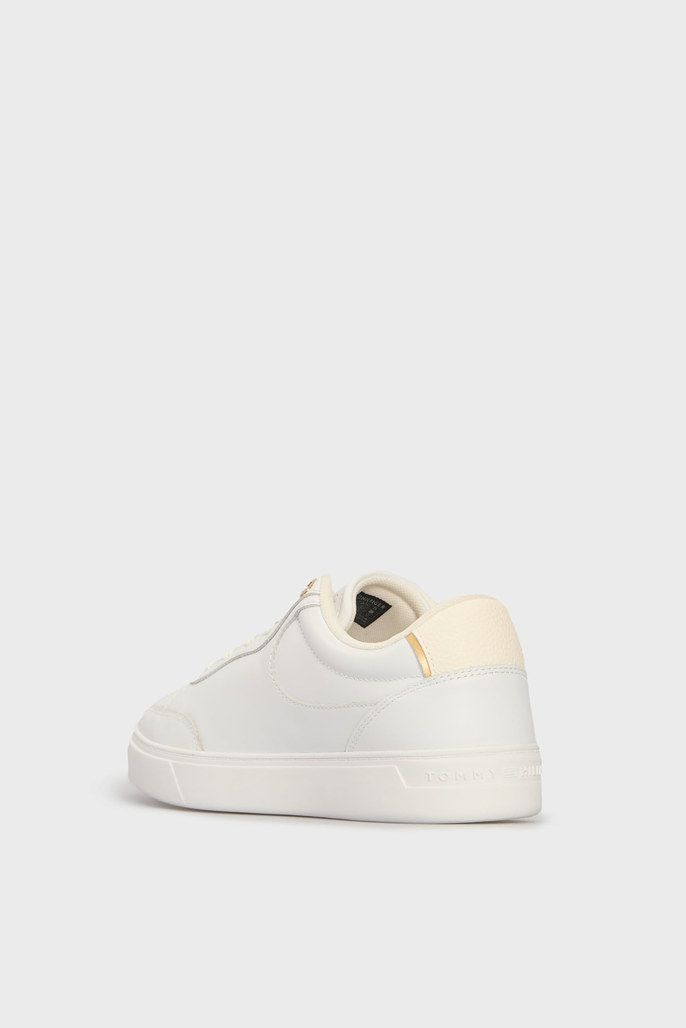 Женские белые кожаные сникерсы ESSENTIAL CHIC COURT SNEAKER 5