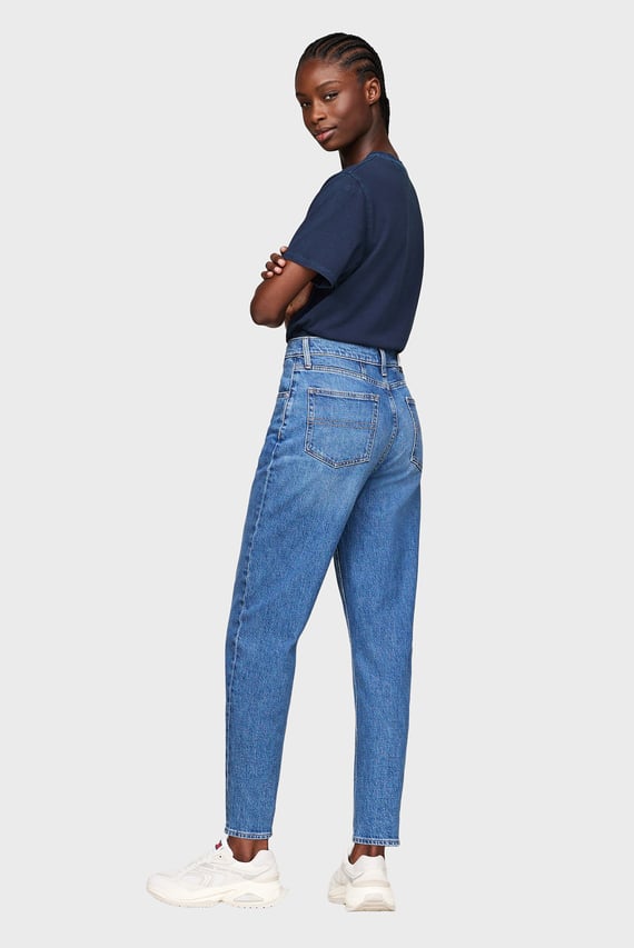 Женские синие джинсы MOM JEAN UH TPR