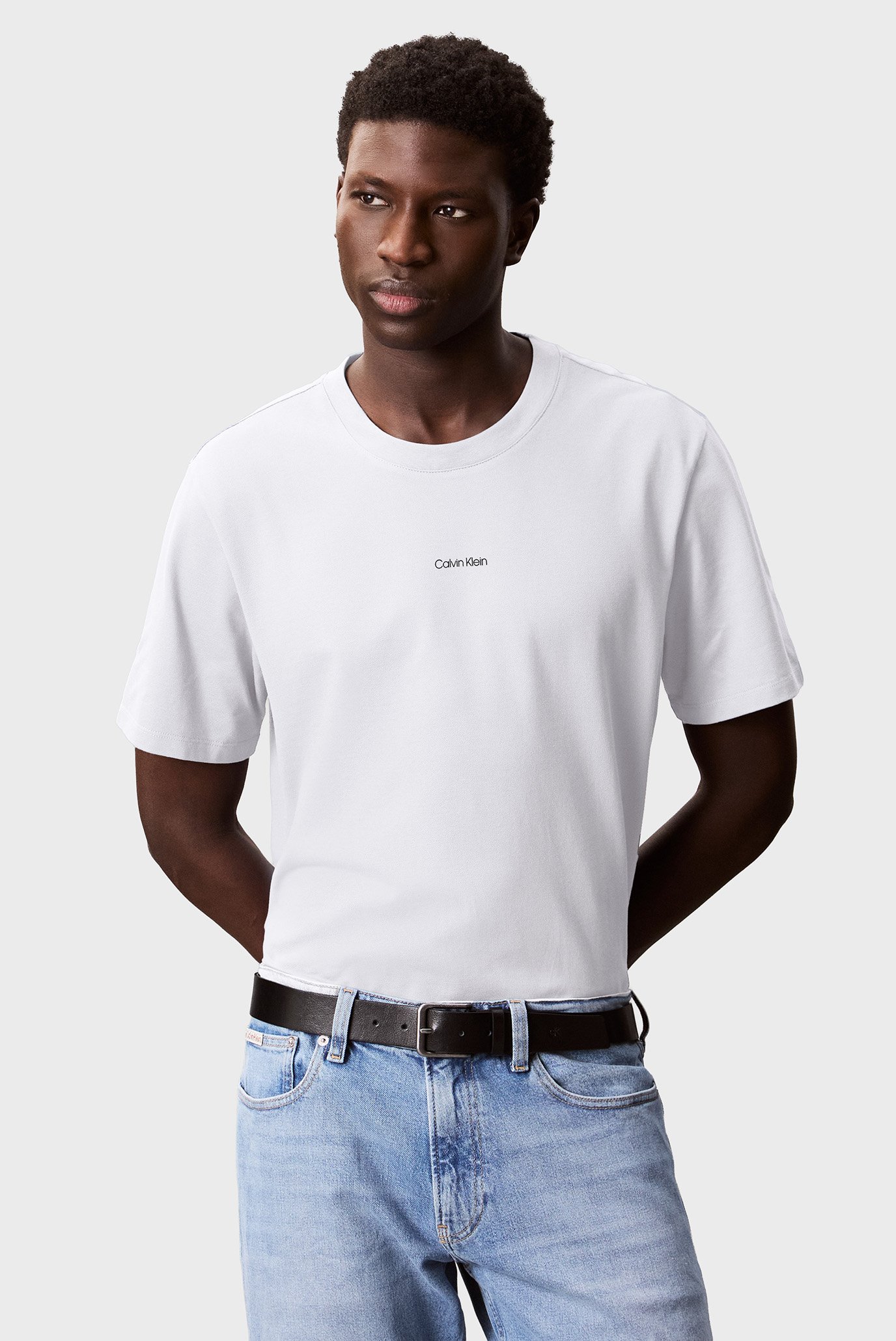 Футболка/SS STRETCH COTTON PIQUE NANO TEE 1