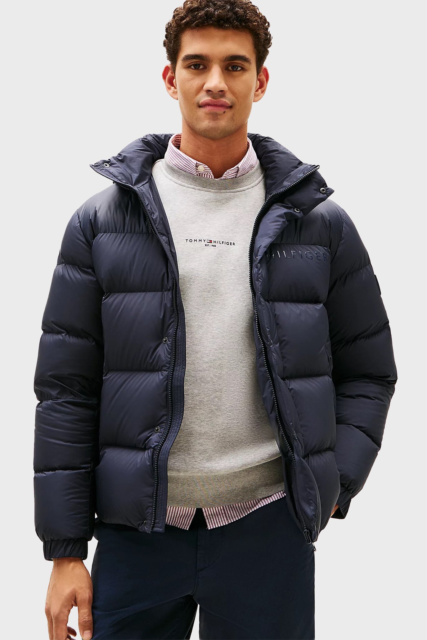 Куртка зимняя MIX DOWN HOODED PUFFER 1