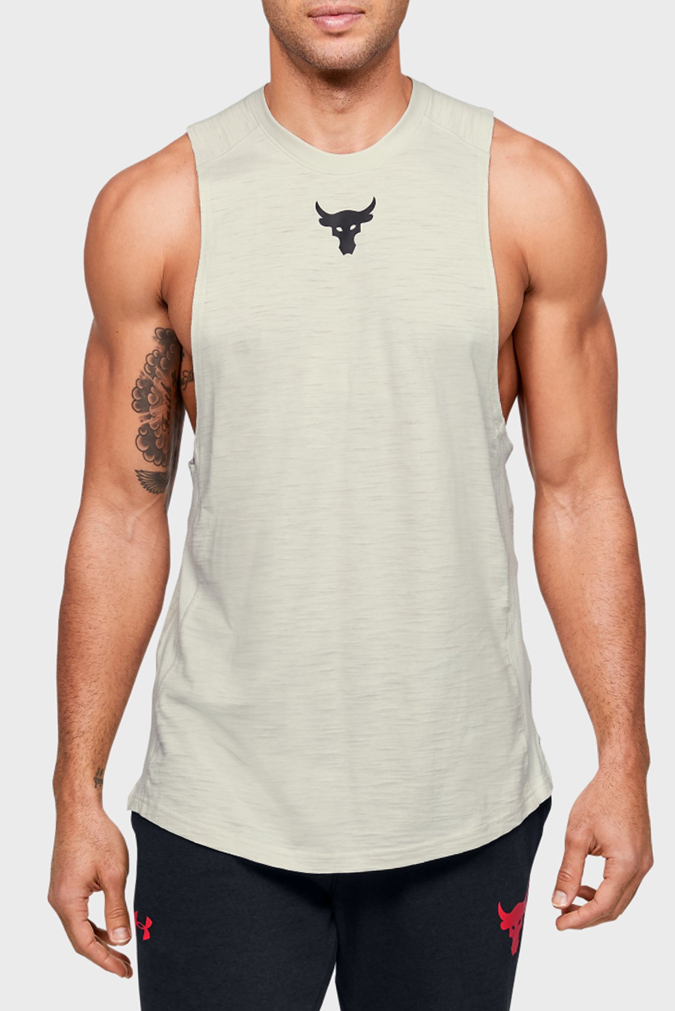 Project rock charged 2024 cotton tank top