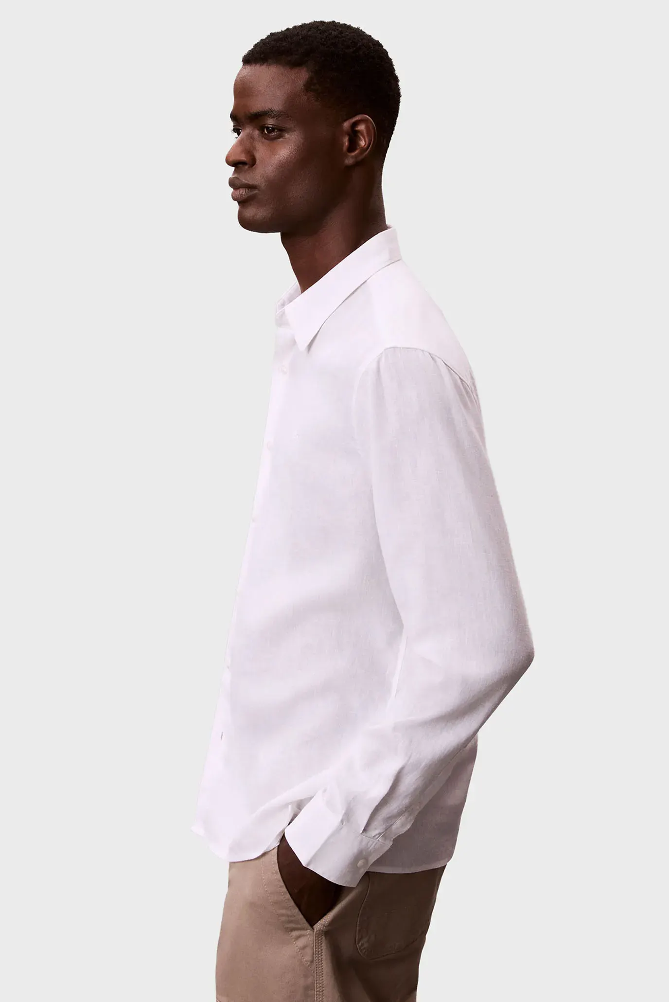 Рубашка LS SOLID LINEN CLASSIC SHIRT 3