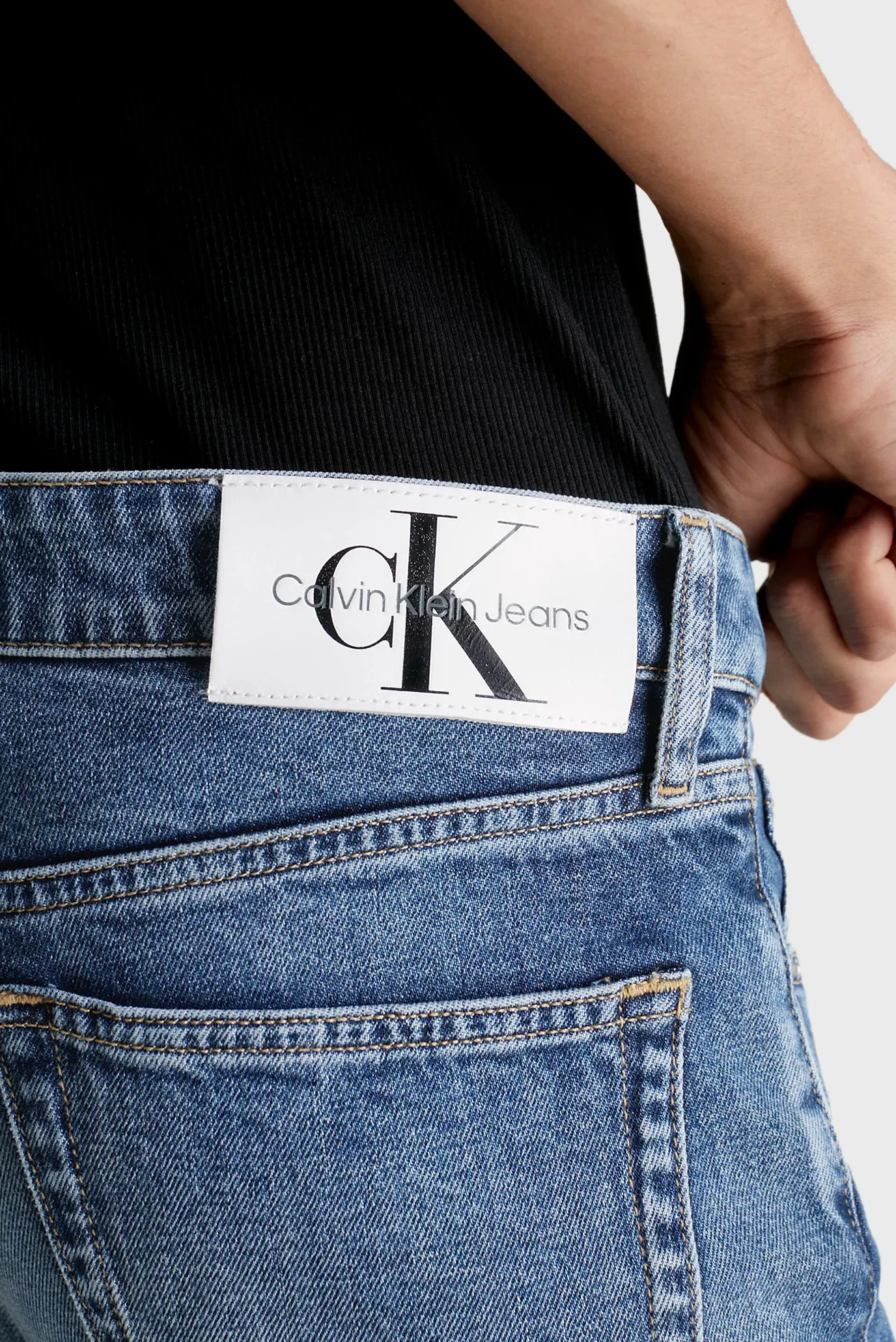 Мужские синие джинсы SLIM TAPER 4