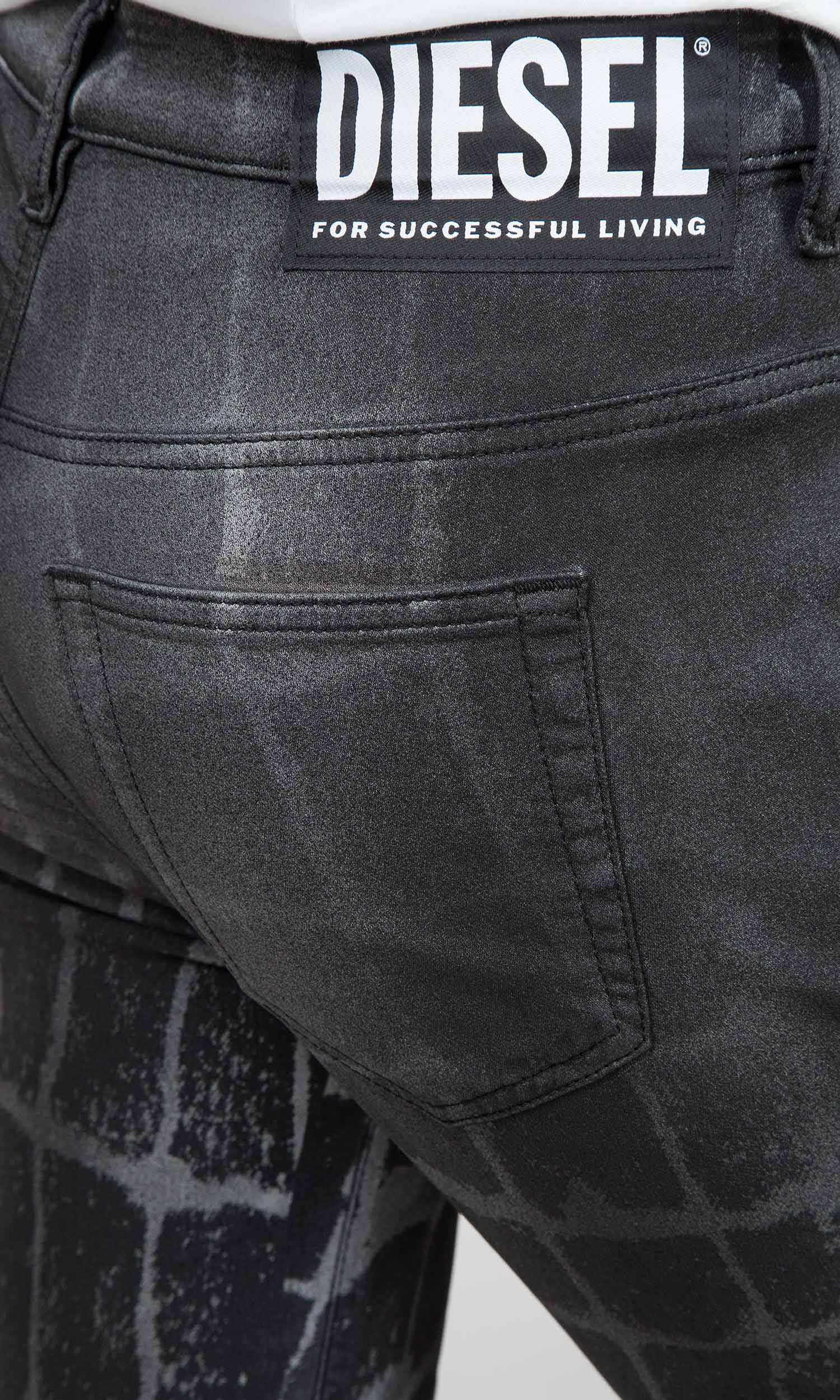 Женские темно-серые джинсы D-FAYZA-SP-NE 10