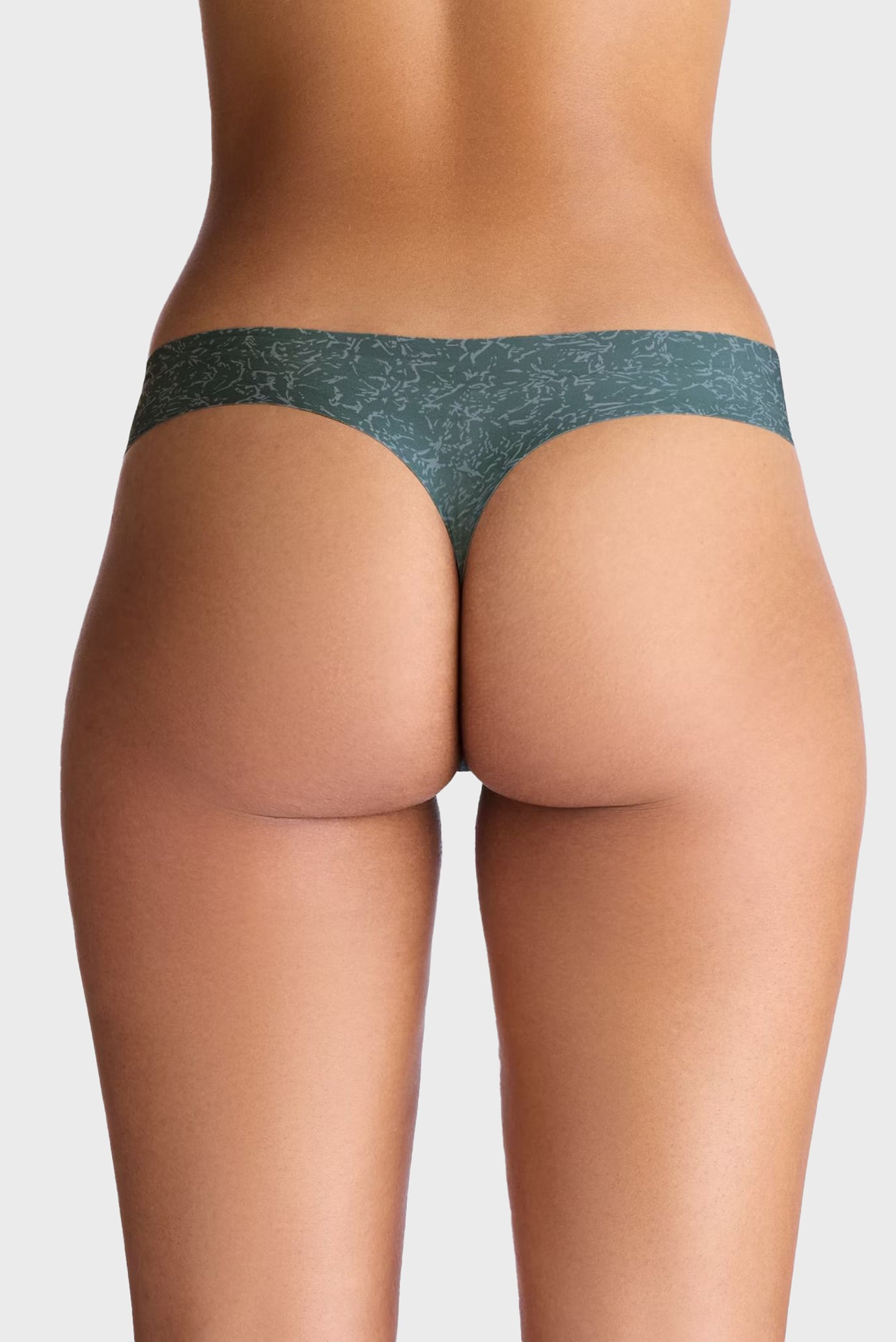 Трусы UA PURE STRETCH NO SHOW THONG -PRINT 3PK 3