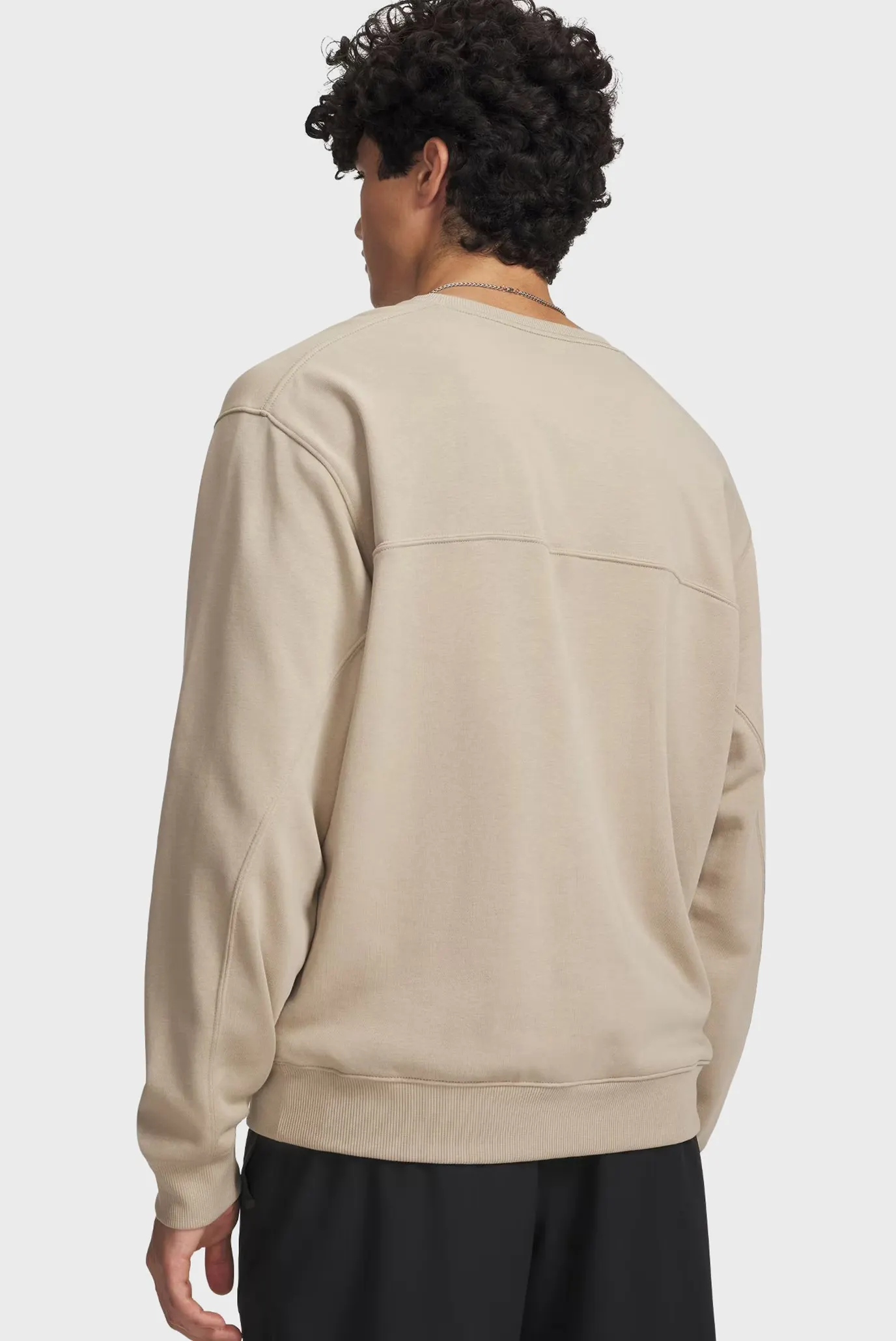 Лонгслив UA Rival LW Crew-BRN 2