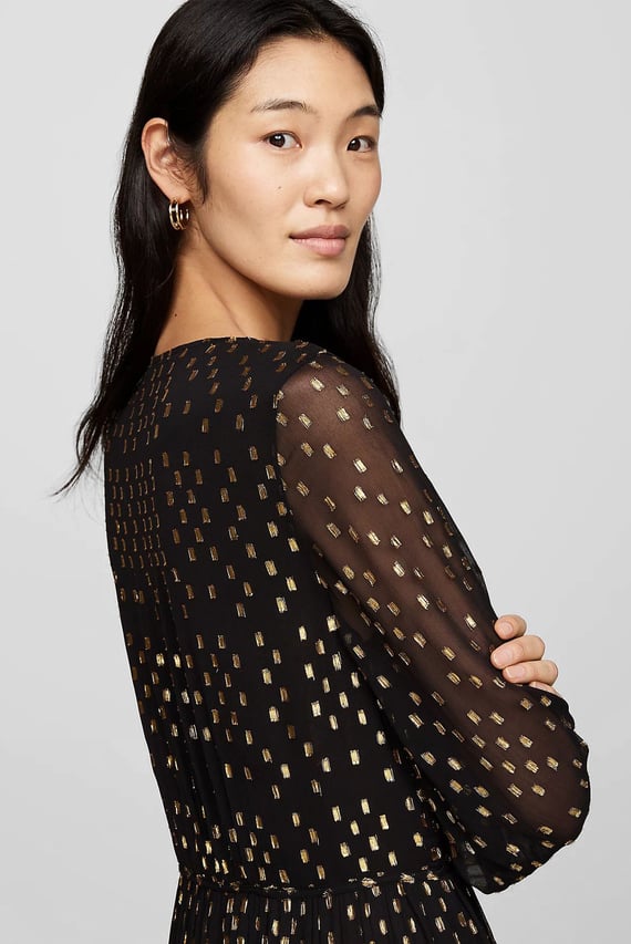 Платье FIL COUPE LUREX MAXI DRESS