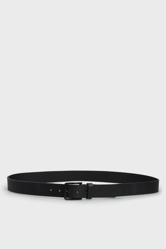 Мужской черный кожаный ремень CLASSIC FLAT R LTHR BELT 35MM Calvin Klein Jeans Мужской черный кожаный ремень CLASSIC FLAT R LTHR BELT 35MM Calvin Klein Jeans