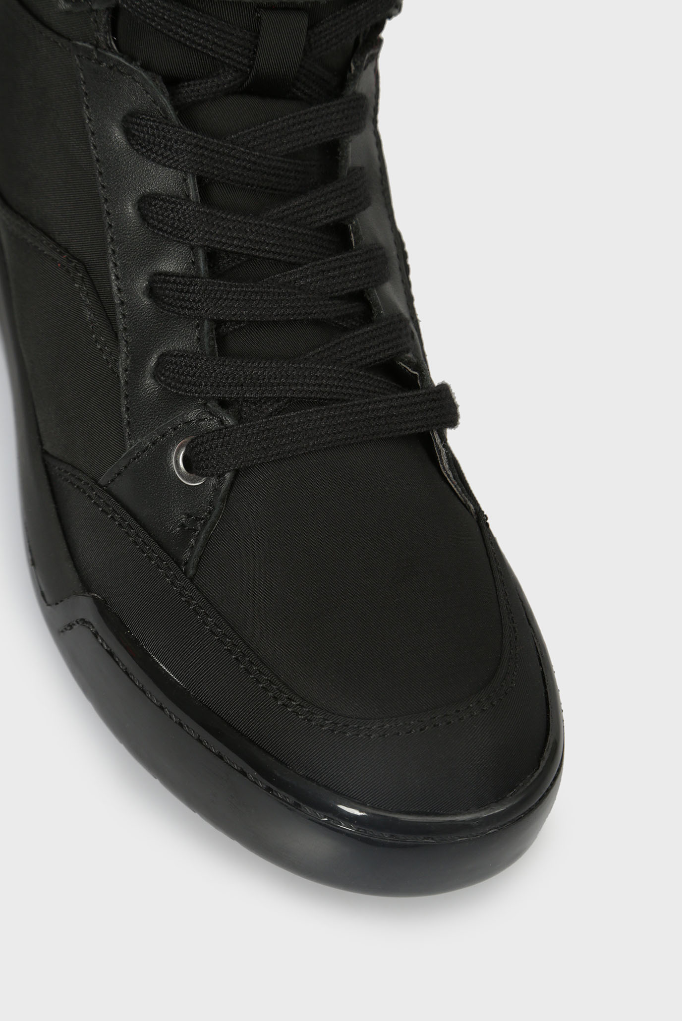 Женские черные хайтопы NELDA 9