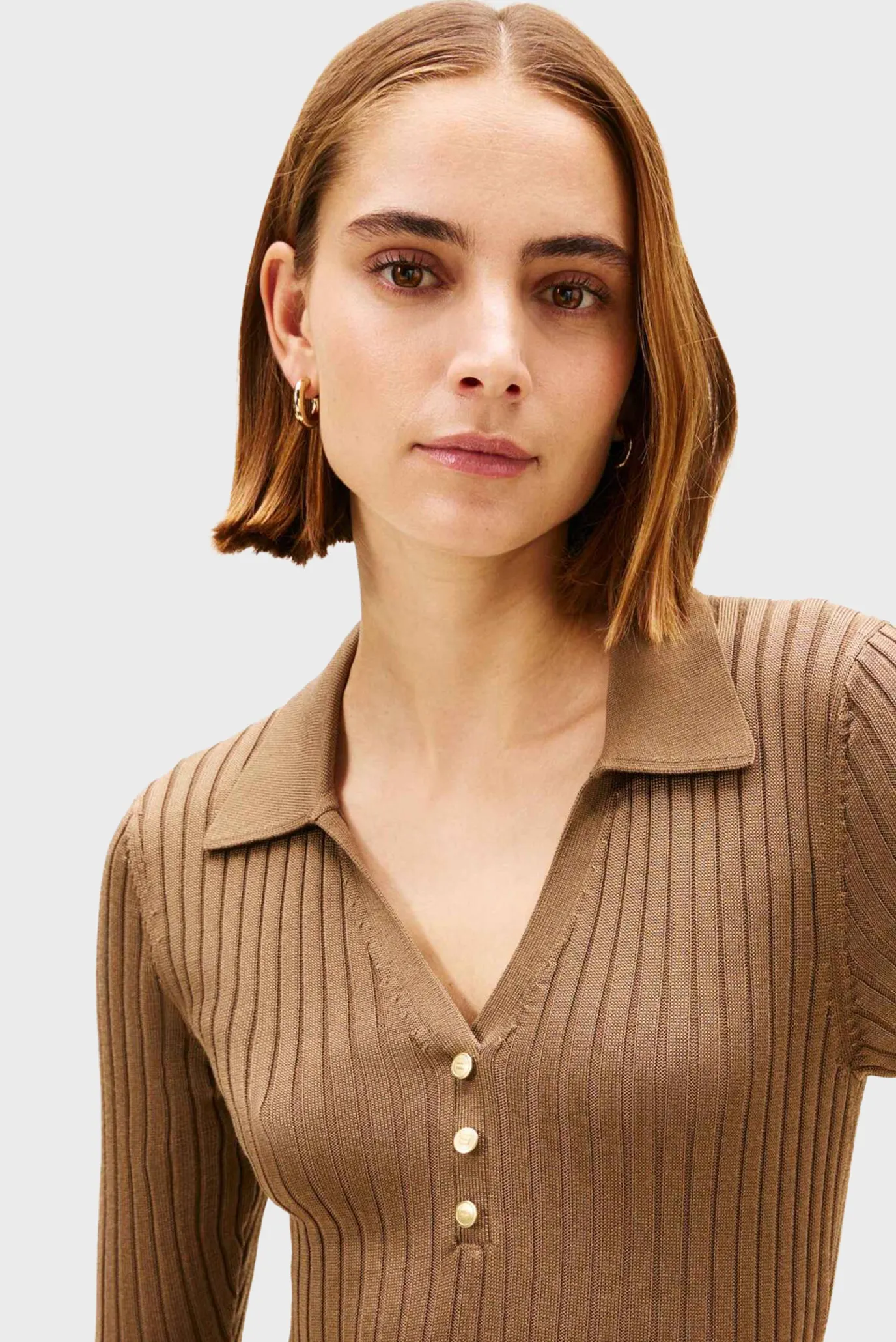 Платье CO RAYON RIB POLO F&F DRESS 3