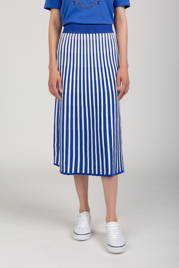 Юбка SHINY MIDI OPENWORK SKIRT