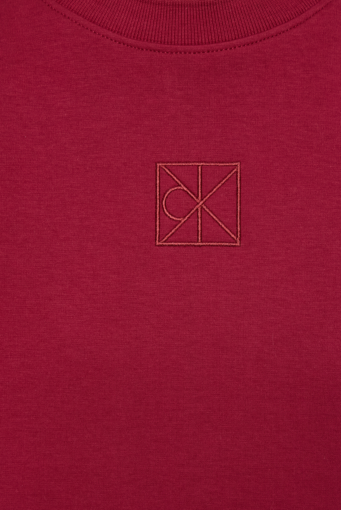 Футболка SS LUX CTN INTERLOCK EMBLEM MOCK 5