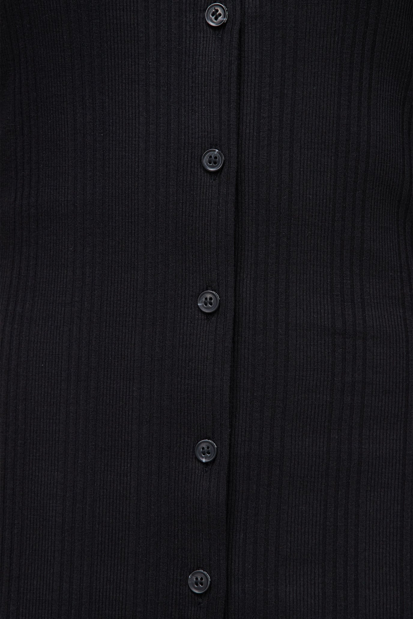 Платье BADGE ELONGATED RIB SHIRT DRESS 7