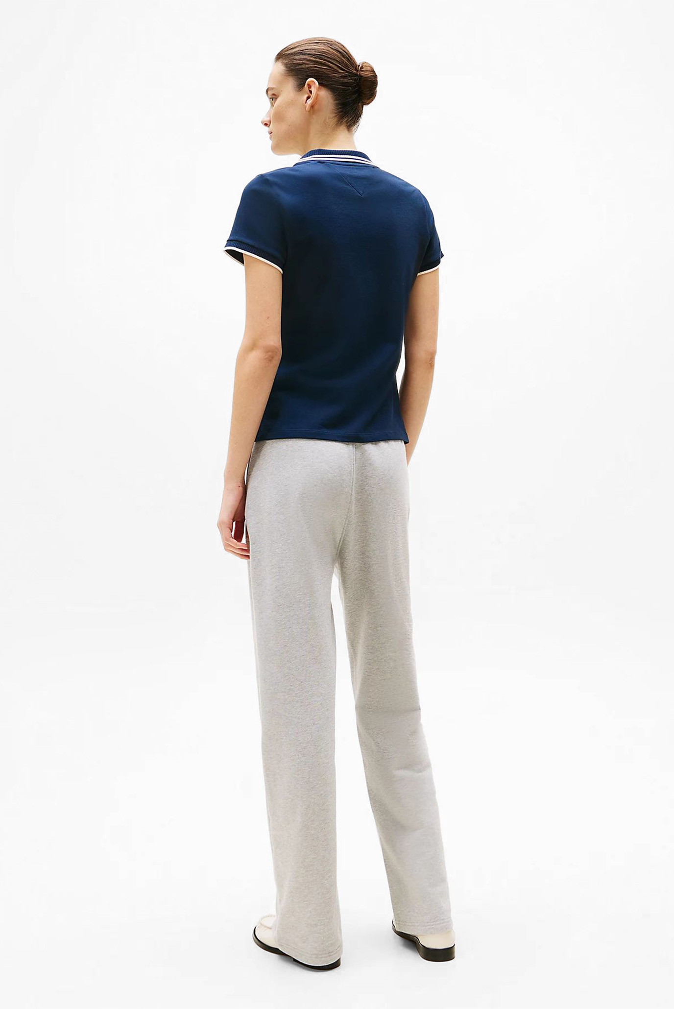 Поло FEMININE SPORTY SLIM POLO SSTommy Hilfiger Поло FEMININE SPORTY SLIM POLO SS 3