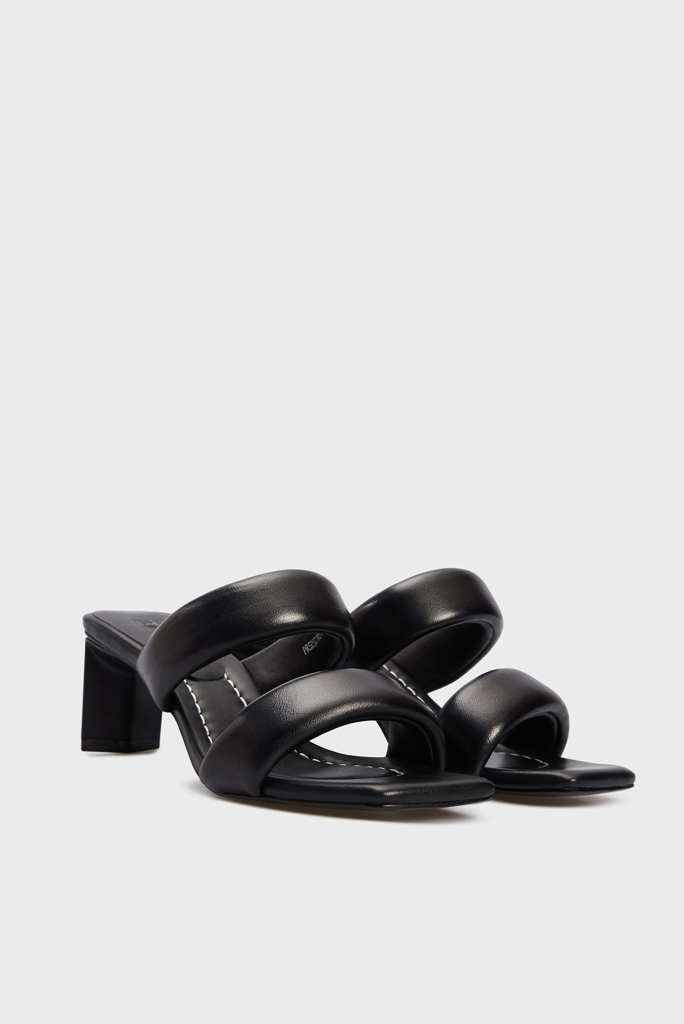 Женские черные кожаные мюли Arcelia 3