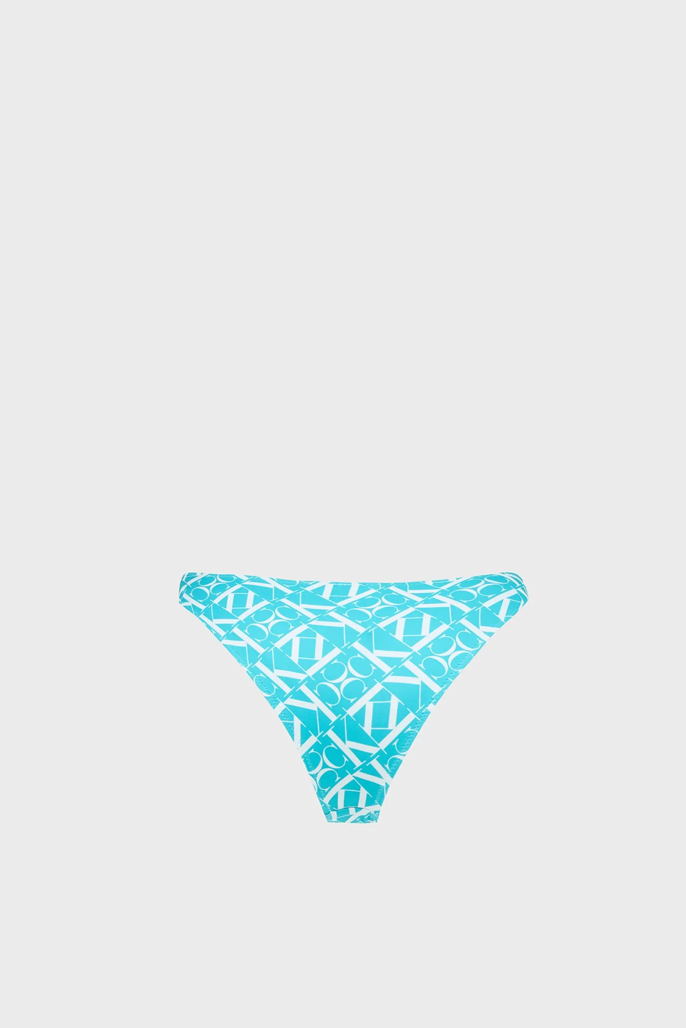 Женские бирюзовые трусики от купальника с узором CHEEKY BIKINI-PRINT 2