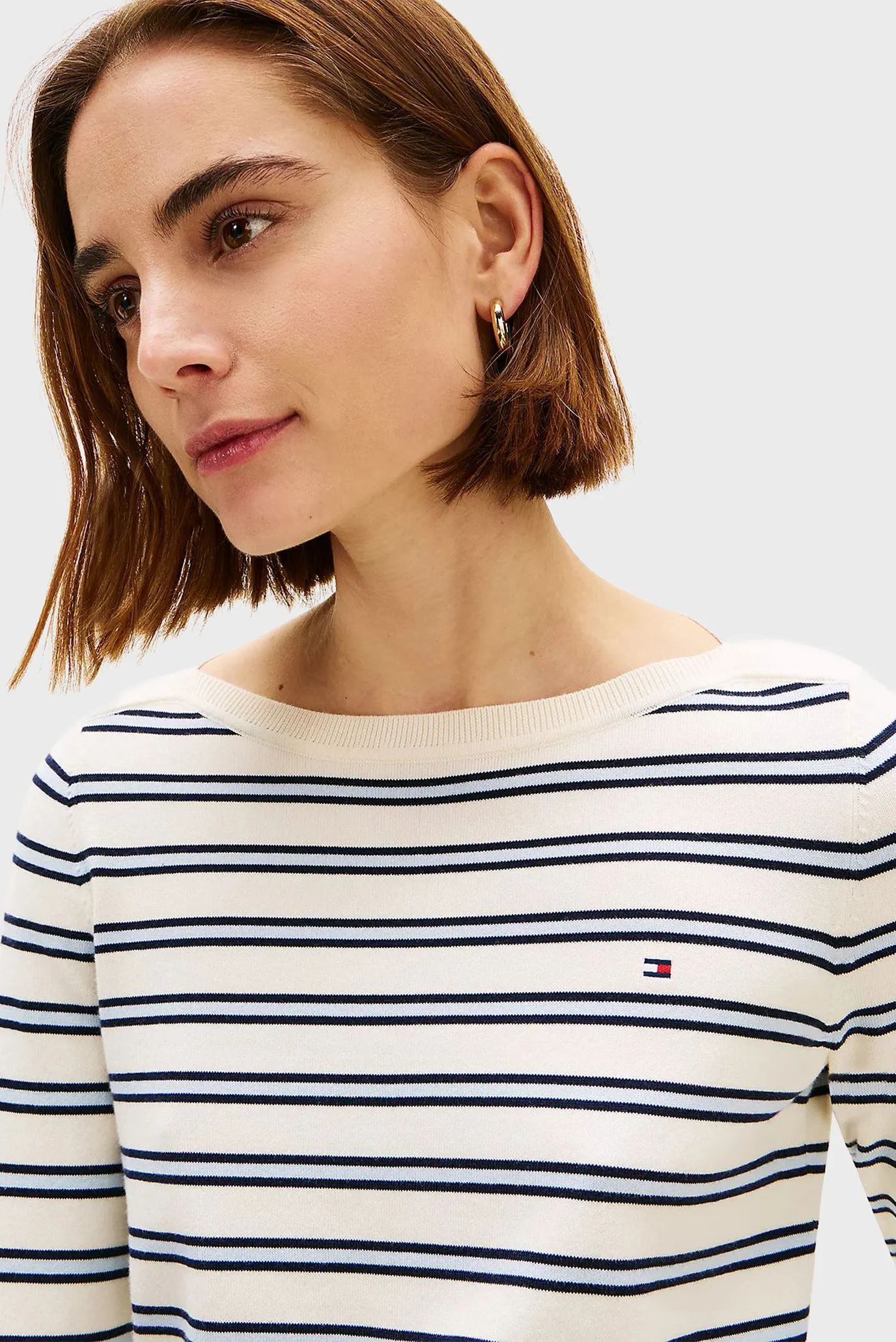 Свитер CO JERSEY STITCH BOAT-NK LS SWT 4