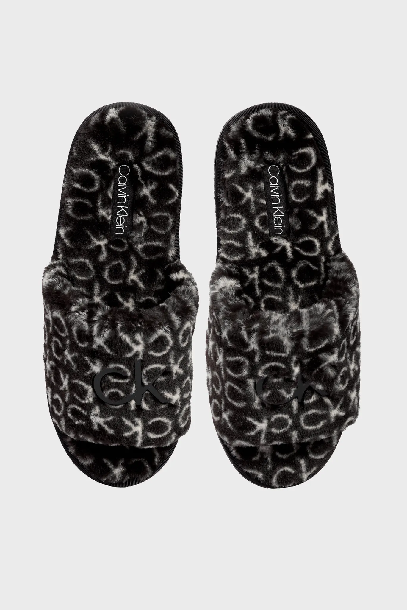 Женские черные тапочки 4