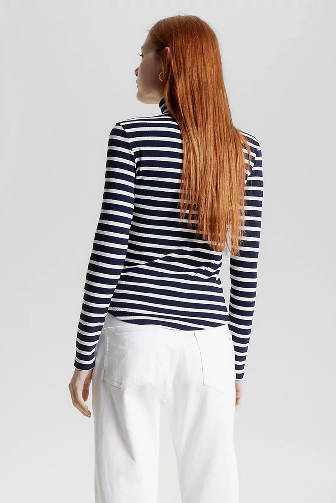 Лонгслив SLIM 5X2 RIB ROLL-NK LS 3