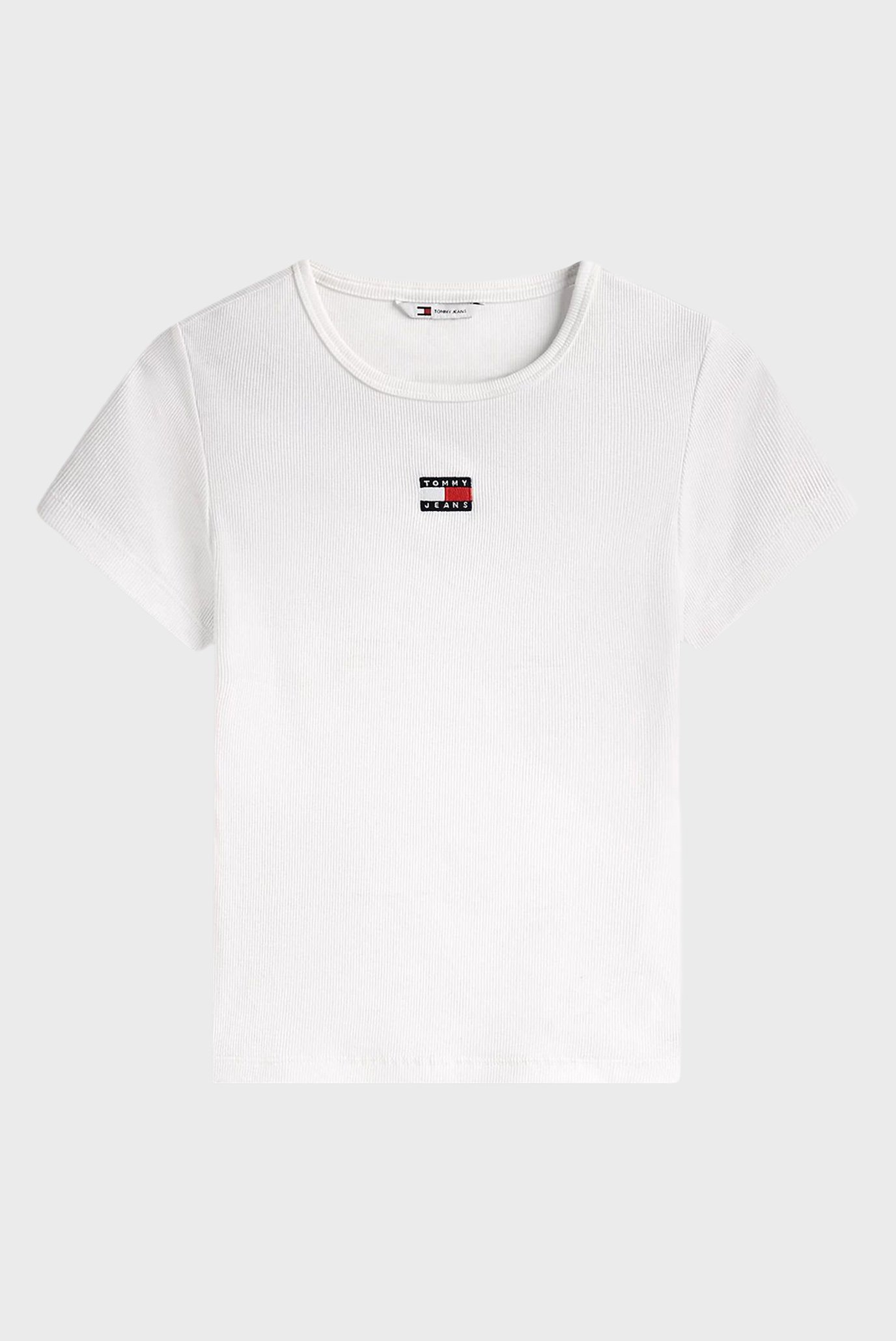 Футболка/TJW SLIM BADGE RIB TEE 5