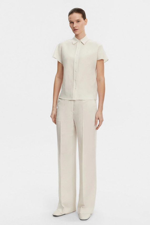 Рубашка с коротким рукавом LINEN BLEND SS SHIRT