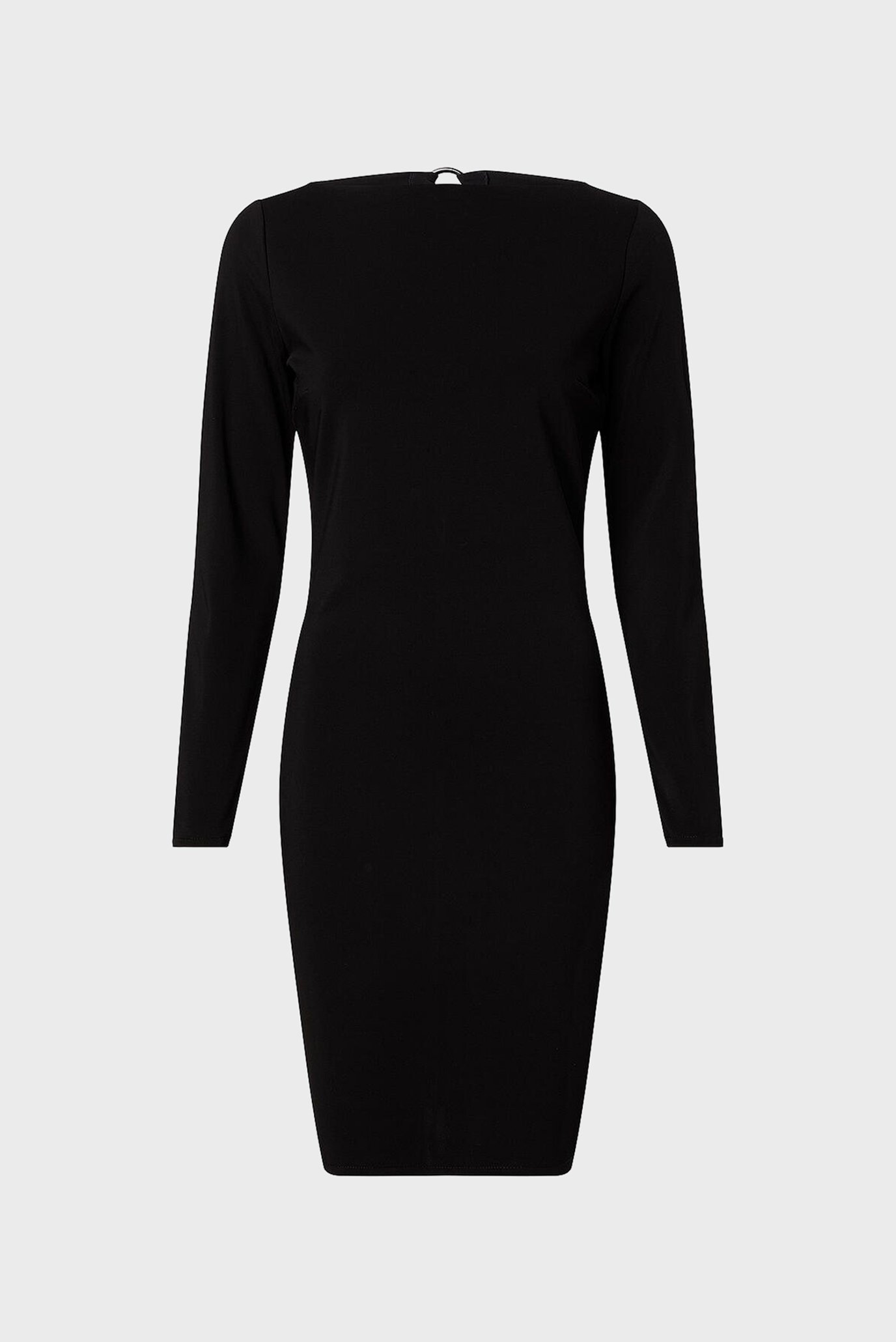 Платье METAL TRIM VISCOSE KNEE DRESS LSCalvin Klein Платье METAL TRIM VISCOSE KNEE DRESS LS 2