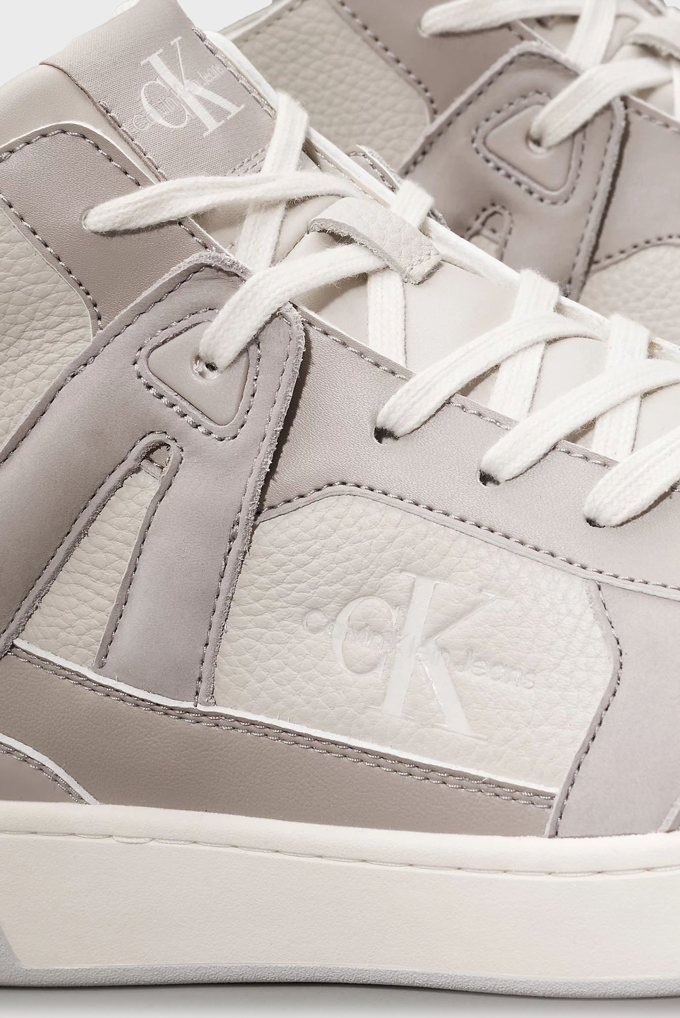 Женские бежевые хайтопы BASKET CUPSOLE MID ML MIX 2