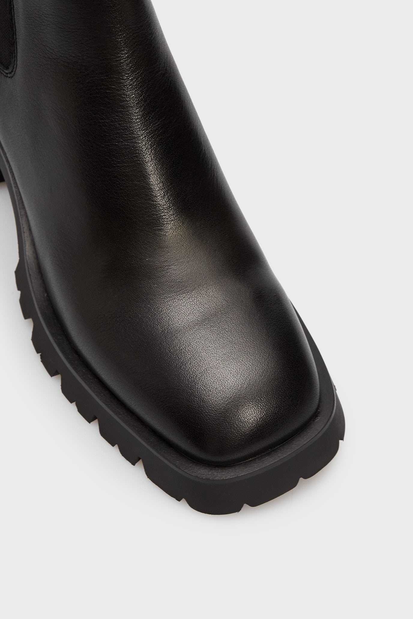 Женские черные кожаные сапоги Scilly 5